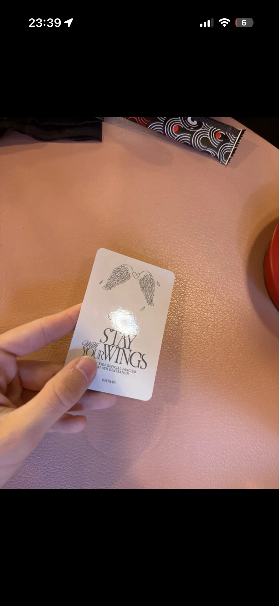 Stray Kids Changbin Stray Kids - Changbin - STAY With Your Wings-6th Fanclub Other photocard set listing photo 4