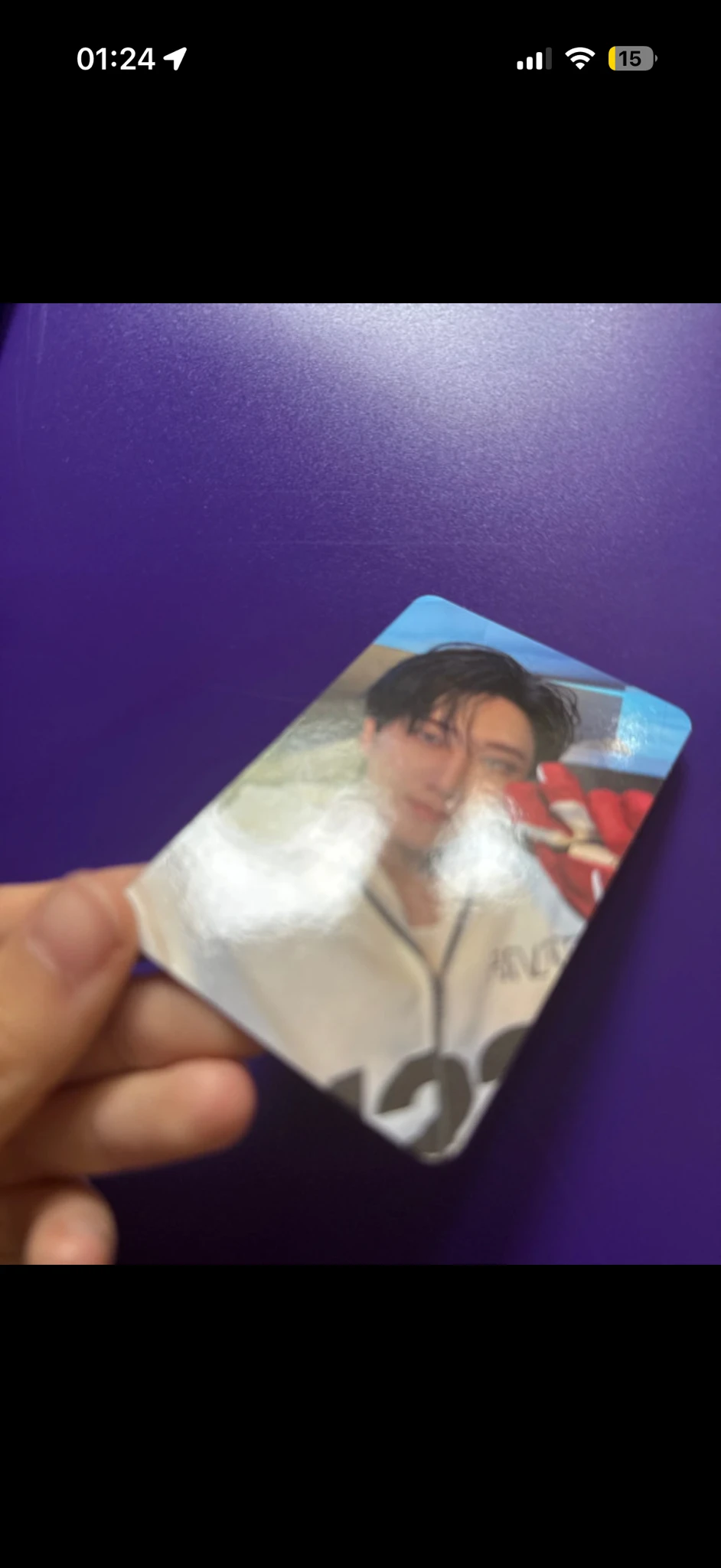 Stray Kids Changbin Stray Kids - Changbin - KARMA Album album photocard Hooray Version double-sided front side listing photo 4