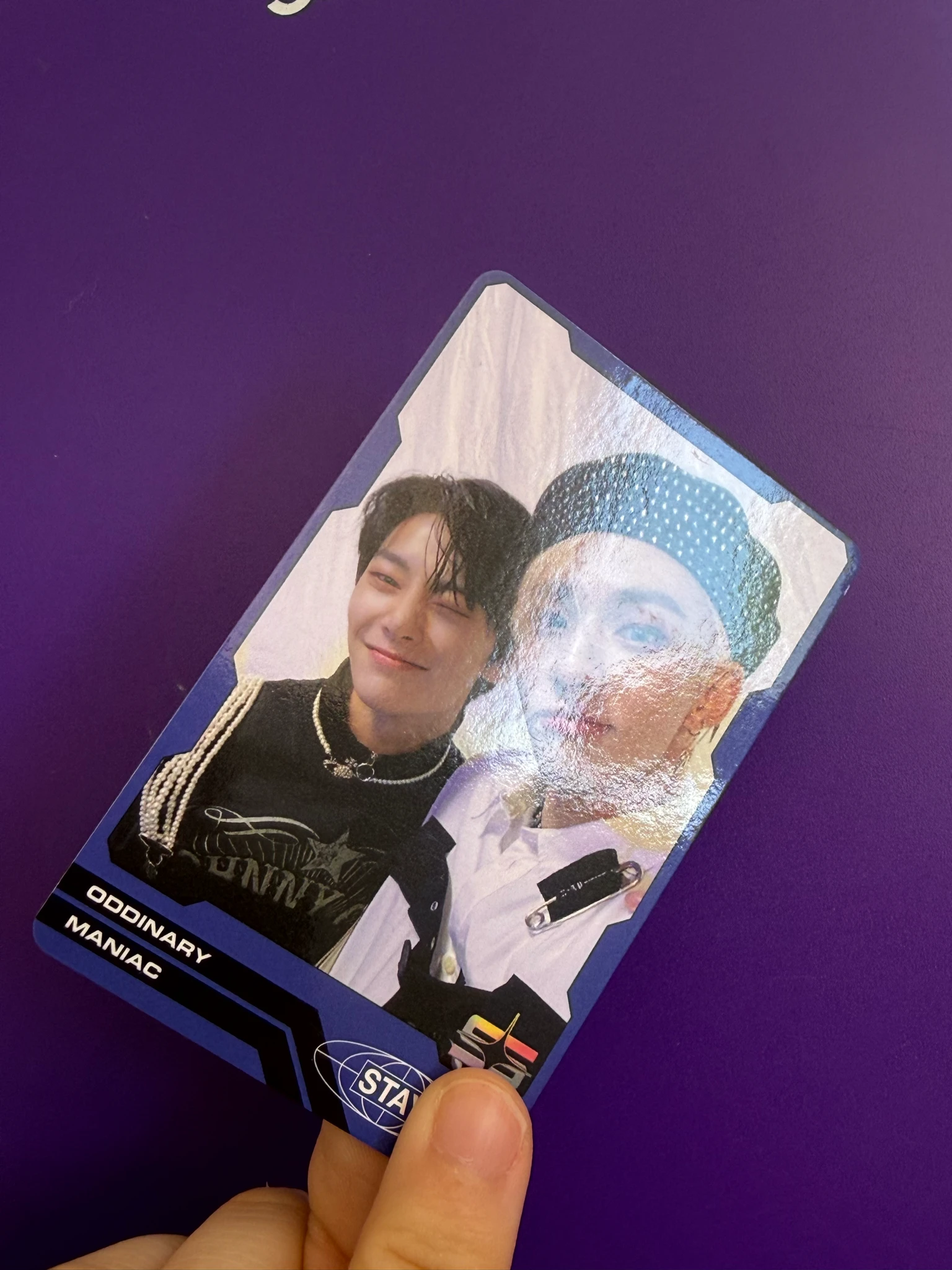 Stray Kids Stray Kids - Hyunjin & I.N - Oddinary Album trading card pre-order benefit album photocard listing photo 4