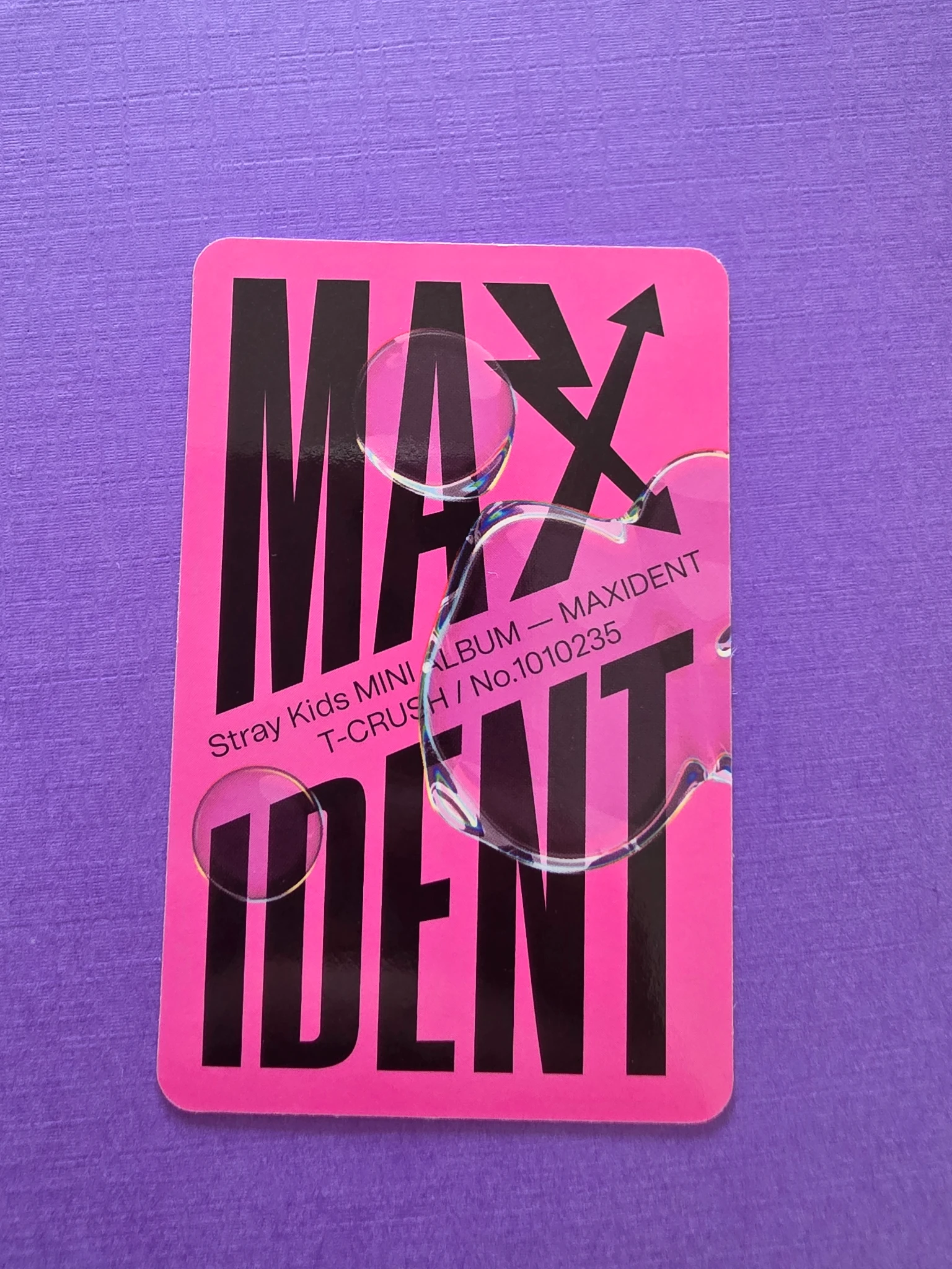 Stray Kids I.N Stray Kids - I.N - Maxident Album album photocard listing photo 4