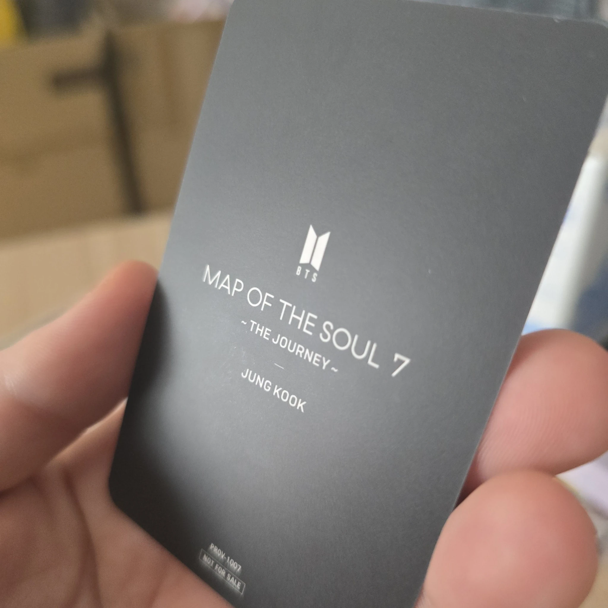 BTS Jungkook BTS - Jungkook - Map of the Soul: 7 ~ The Journey ~ Album album photocard first press only jpfc ver. listing photo 4