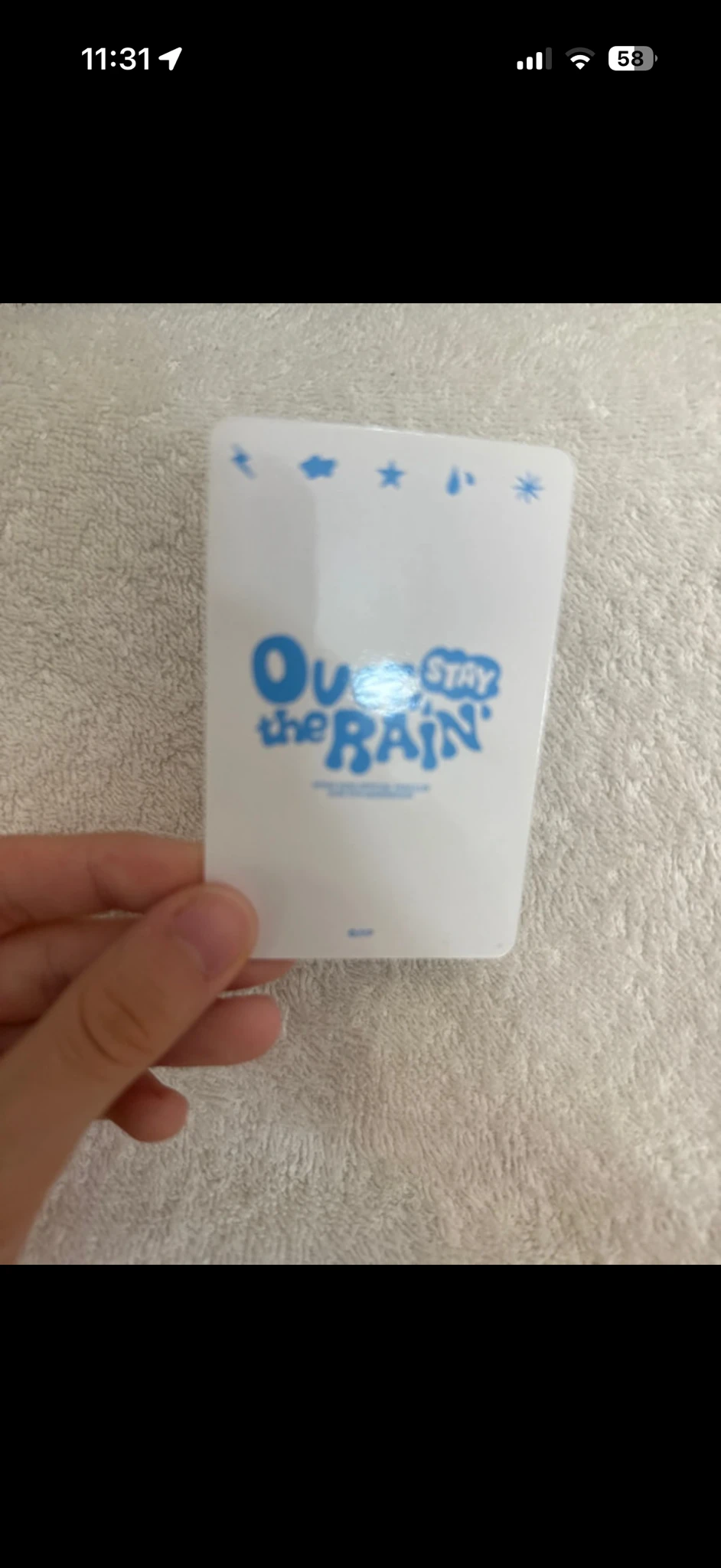 Stray Kids Changbin Stray Kids - Changbin - STAY Over The Rain Official Fan Club 5th Gen Other photocard set listing photo 4
