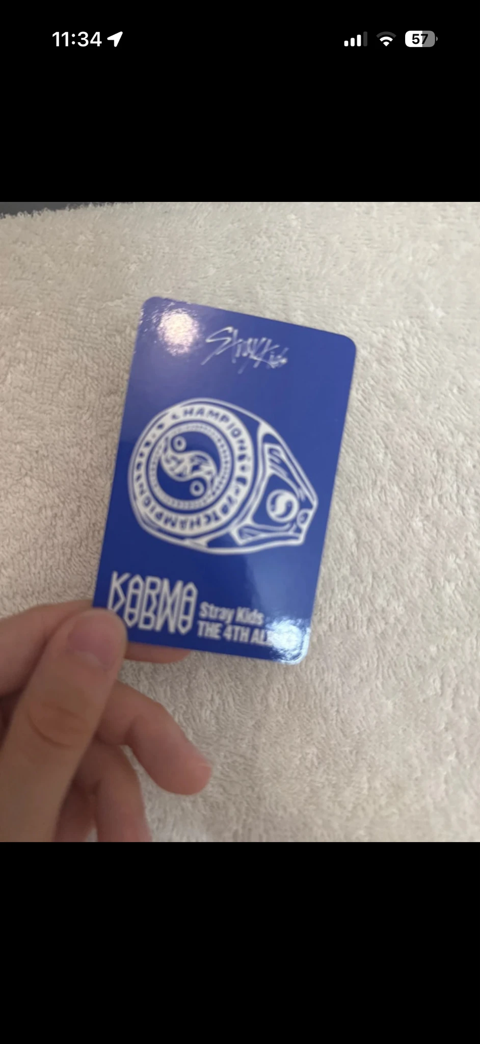 Stray Kids Seungmin Stray Kids - Seungmin - KARMA Album accordion version album photocard first press only listing photo 4
