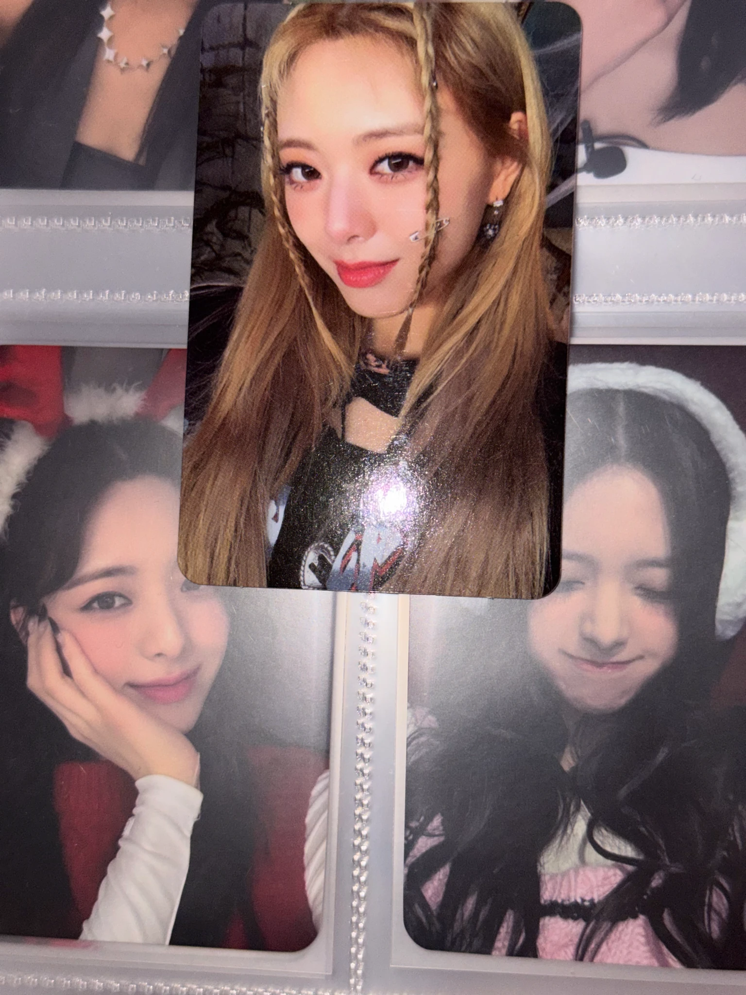 ITZY Yuna ITZY - Yuna - Cheshire Album makestar pre-order benefit (pob) holographic (hologram) listing photo 4