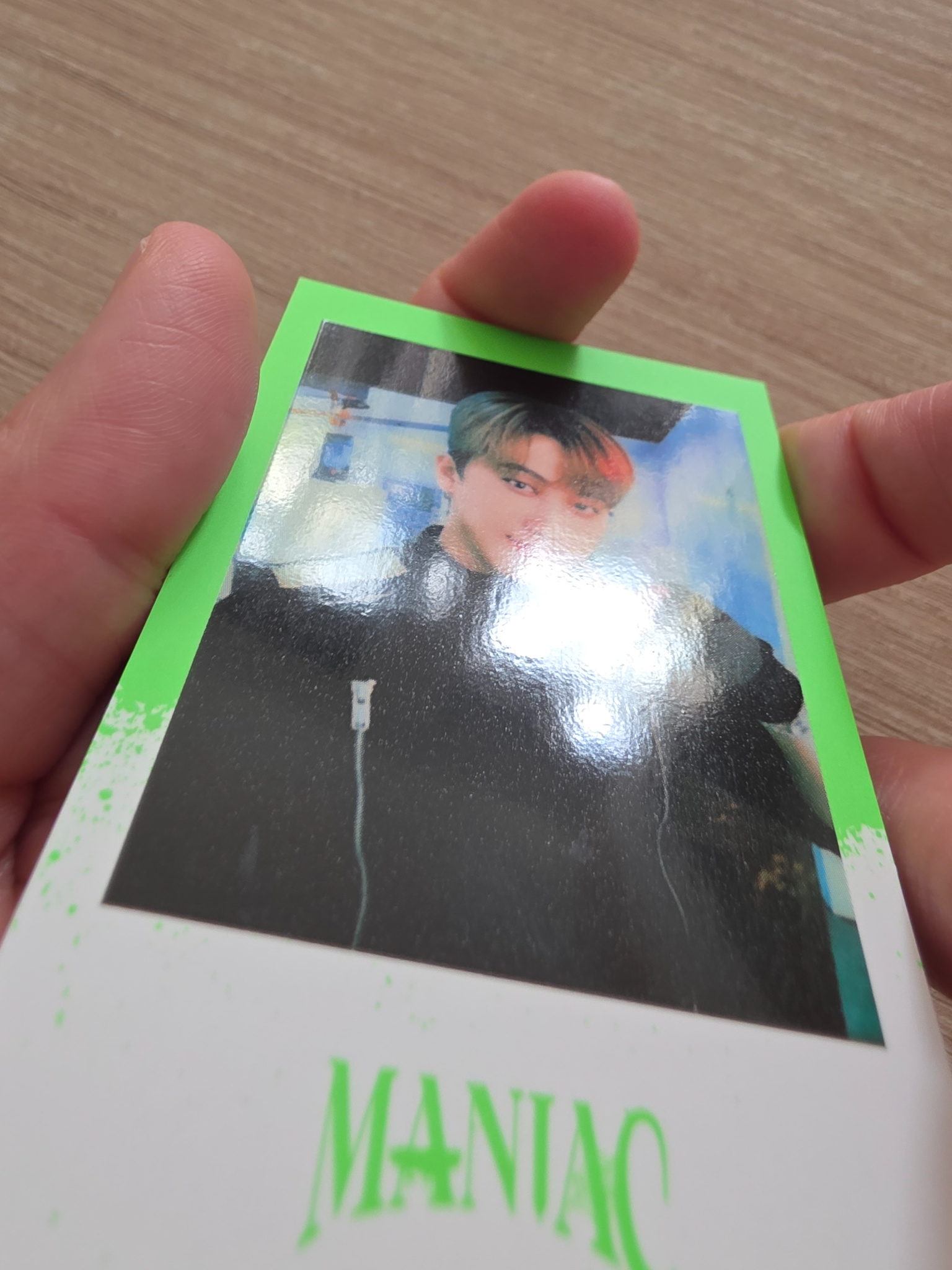 Stray Kids Changbin Stray Kids - Changbin - Maniac World Tour Event pre-order benefit (pob) merch photocard polaroid skzoo version seoul listing photo 3