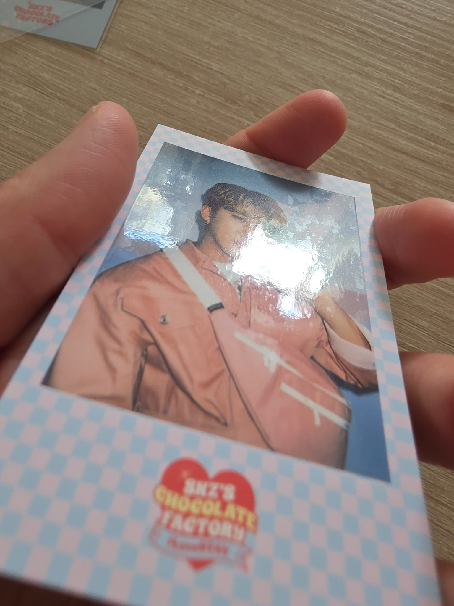 Stray Kids Changbin Stray Kids - Changbin - 2nd #LoveSTAY - SKZ's Chocolate Factory Event pre-order benefit (pob) merch photocard purchase benefit polaroid skzoo version listing photo 3