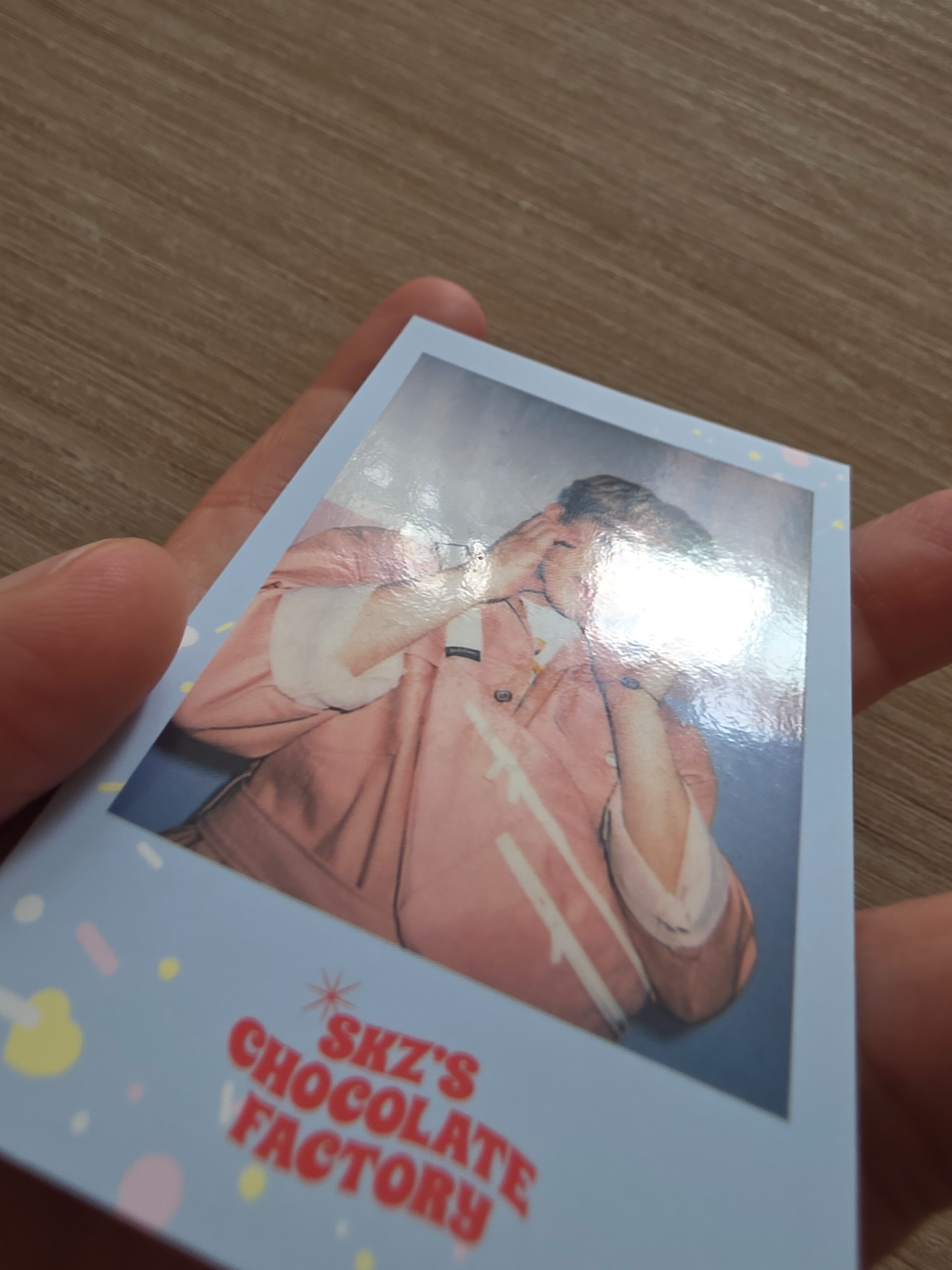 Stray Kids Changbin Stray Kids - Changbin - 2nd #LoveSTAY - SKZ's Chocolate Factory Event pre-order benefit (pob) merch photocard purchase benefit polaroid listing photo 3