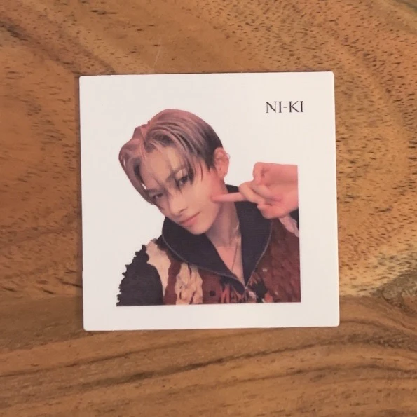 ENHYPEN Ni-ki ENHYPEN - Ni-ki - ORANGE BLOOD Album pre-order benefit (pob) weverse global engene version holographic (hologram) listing photo 4