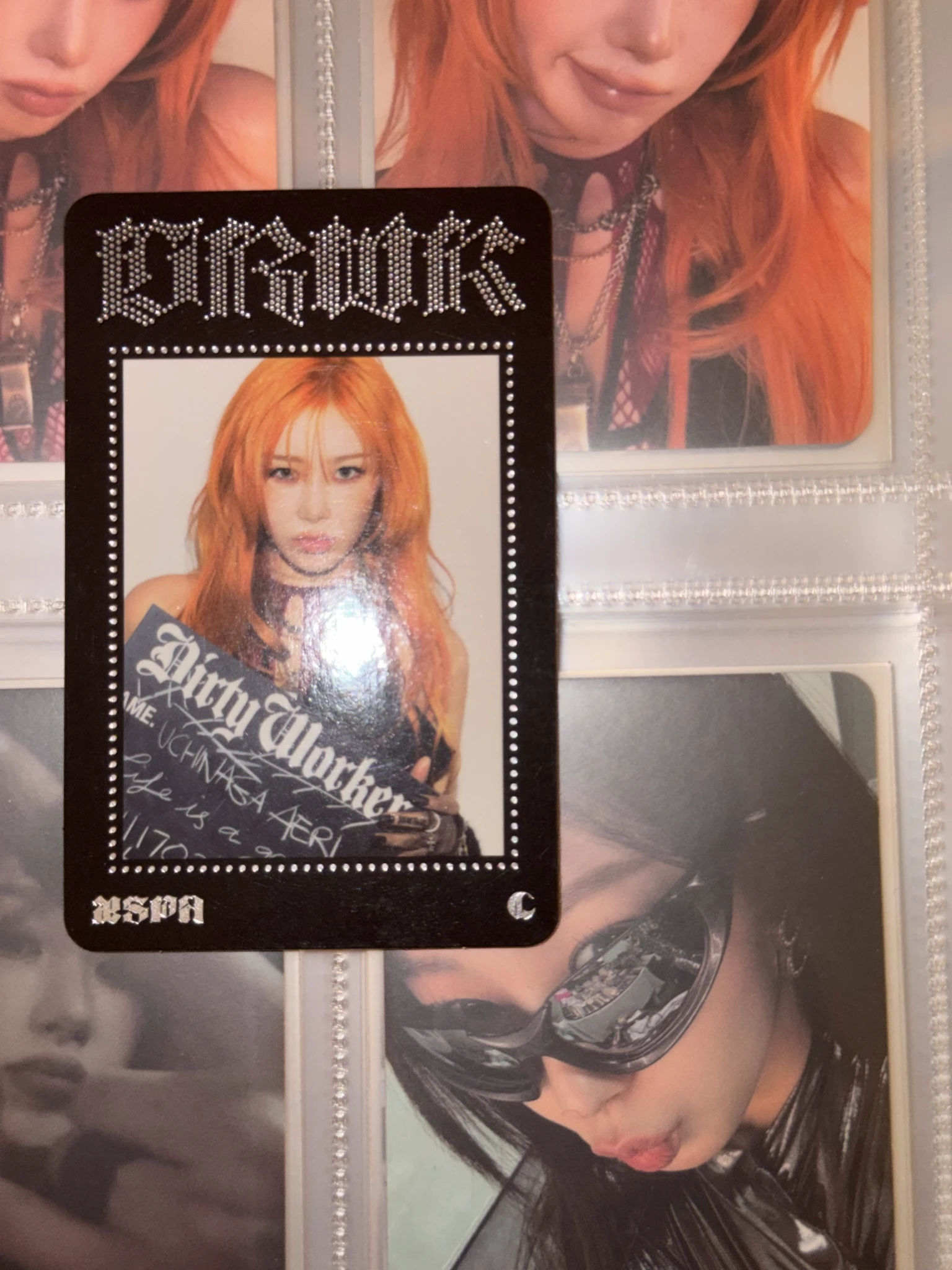 aespa Giselle AESPA - Giselle - DIRTY WORK MD Other trading card a ver. listing photo 4