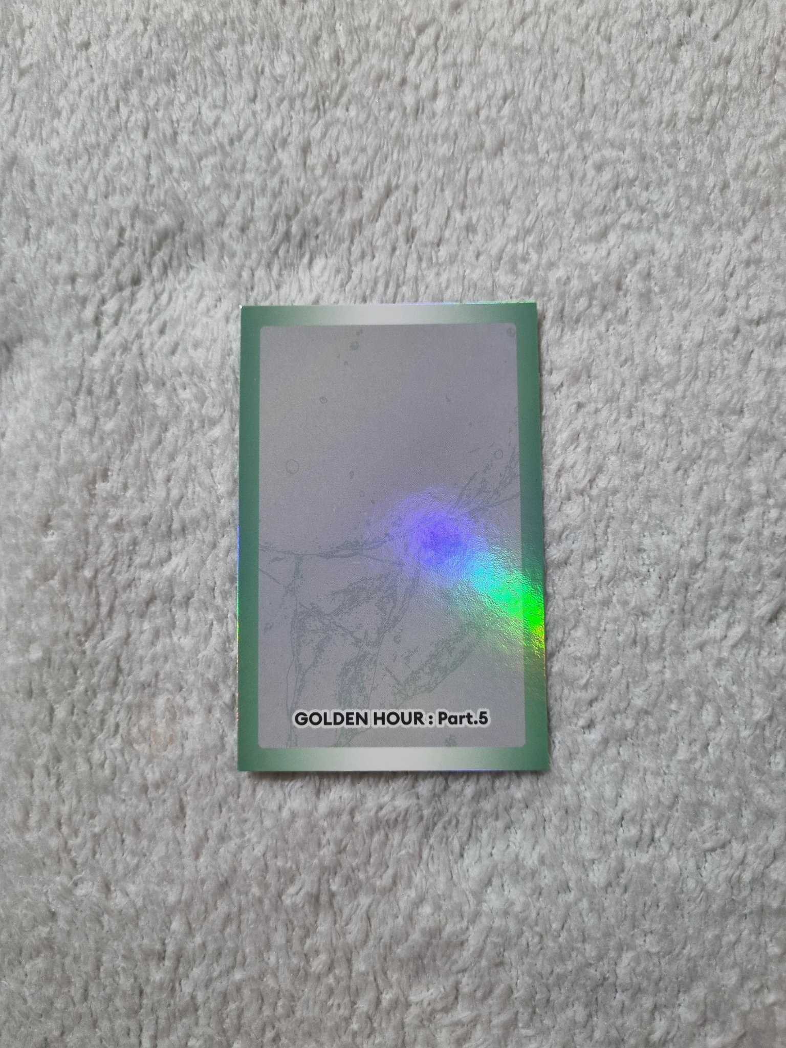 ATEEZ Wooyoung ATEEZ - Wooyoung - GOLDEN HOUR : Part.5 Album album photocard listing photo 4
