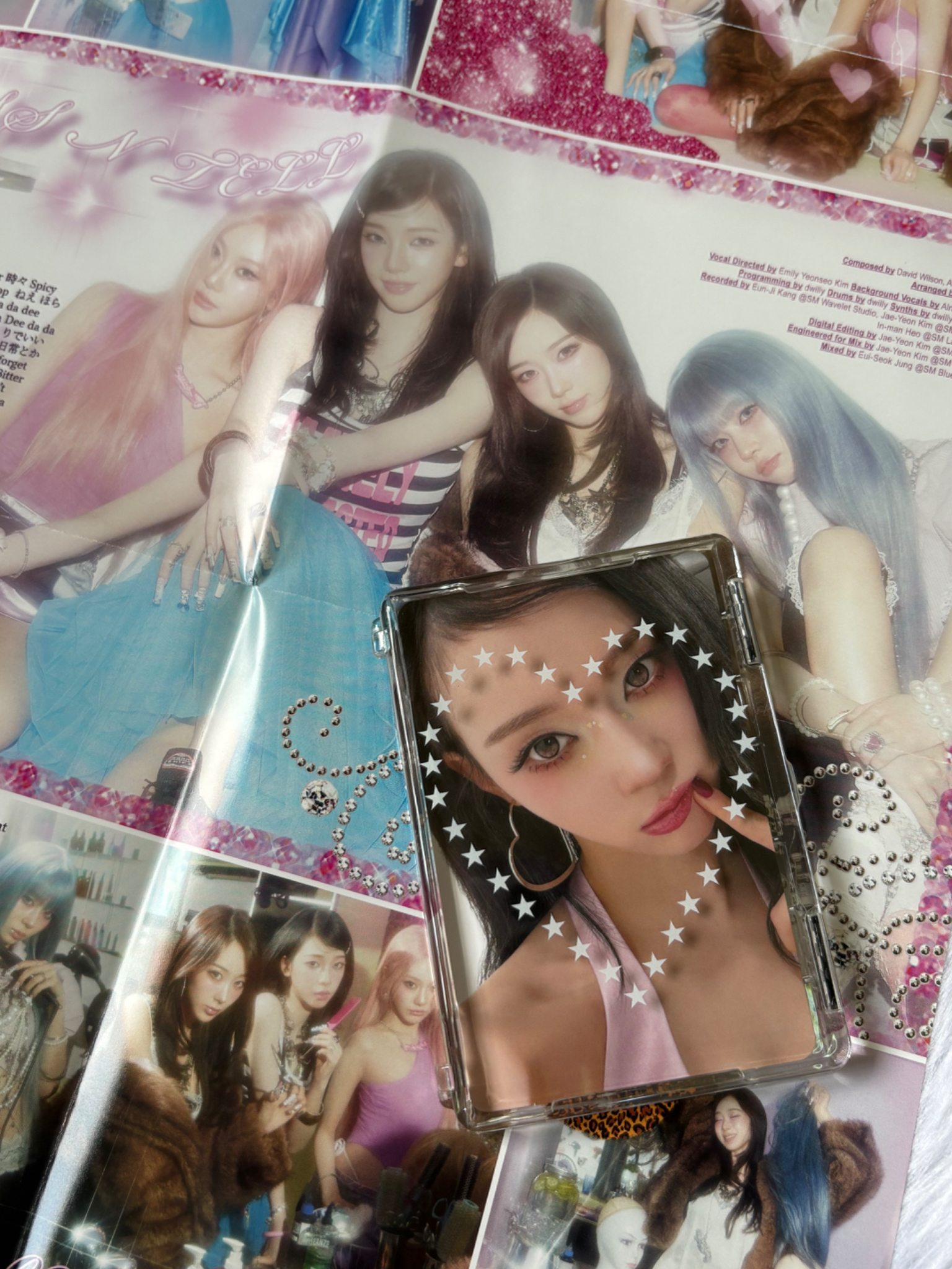 aespa Winter aespa - Winter - KISS N TELL Album pob (pre-order benefit) hmv japan listing photo 7