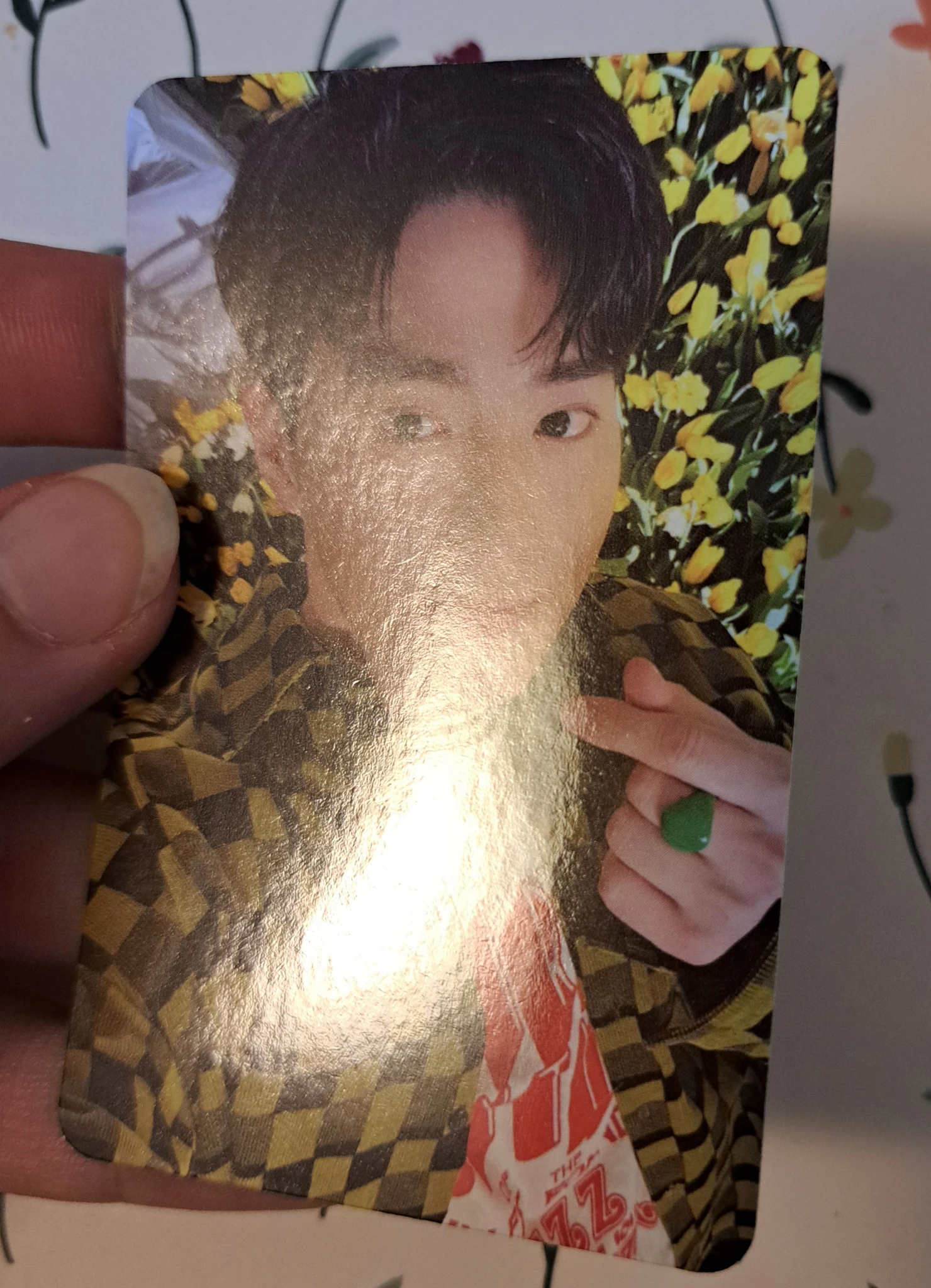EXO Suho EXO - Suho - Grey Suit Album grey version album photocard solo album listing photo 4