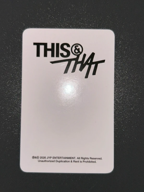 Stray Kids Hyunjin Stray Kids - Hyunjin - This & That Album pob (pre-order benefit) soundwave listing photo 4