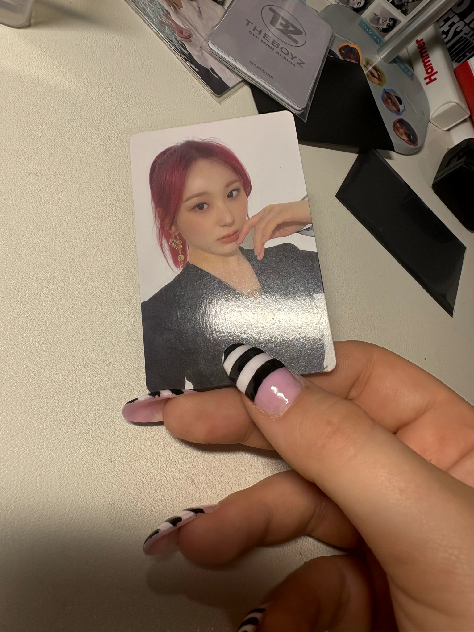 IZ*ONE Lee Chaeyeon IZ*ONE - Lee Chaeyeon - One-reeler / Act IV Album pob (pre-order benefit) photocard set listing photo 4