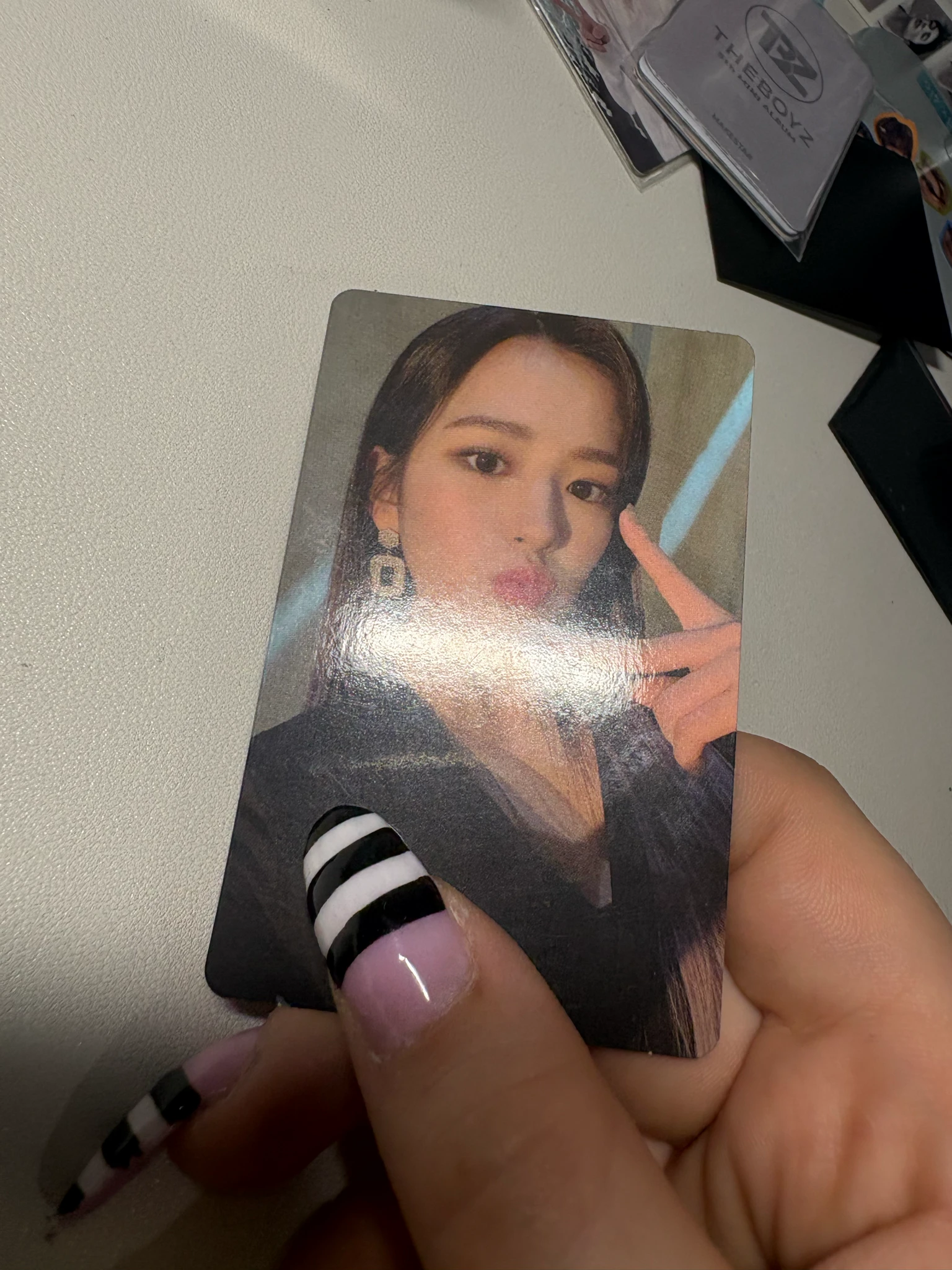 IZ*ONE Yujin IZ*ONE - Yujin - One-reeler / Act IV Album pob (pre-order benefit) photocard set listing photo 4