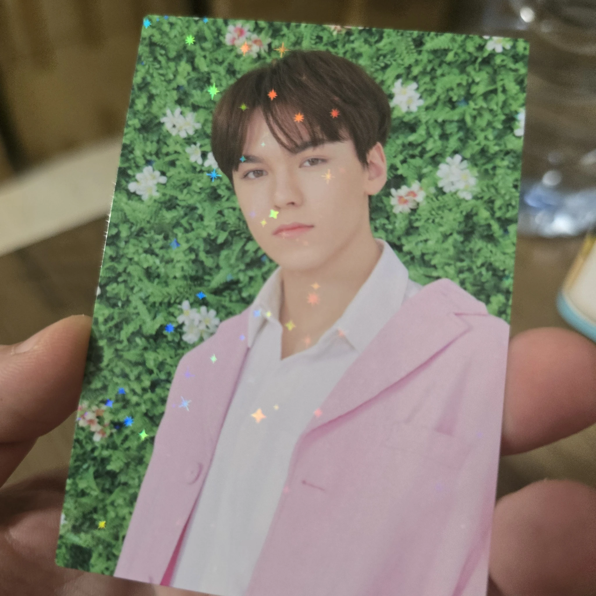 SEVENTEEN Vernon SEVENTEEN - Vernon - [HARU] TOUR Event merch photocard holographic (hologram) trading card listing photo 4