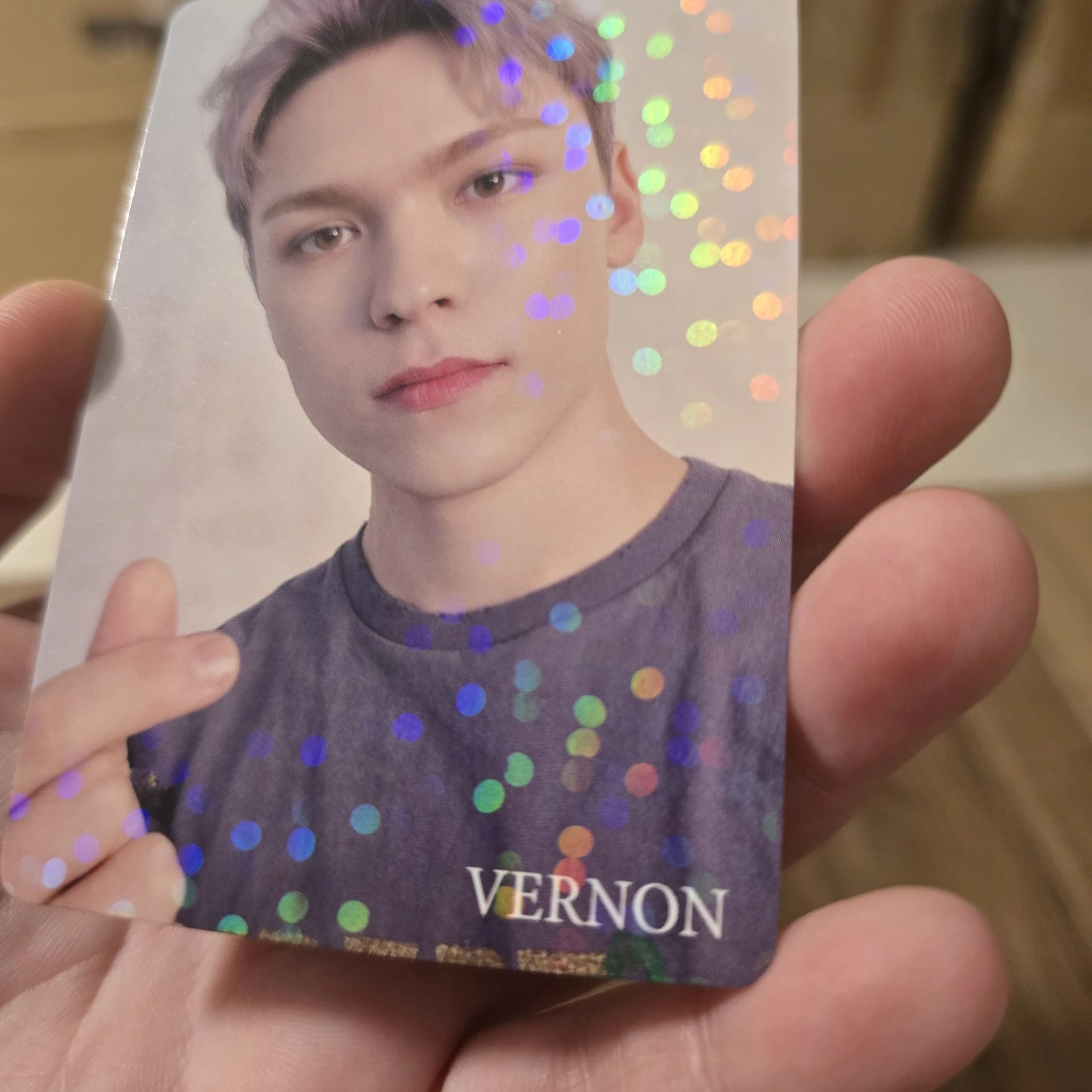 SEVENTEEN Vernon SEVENTEEN - Vernon - [Follow] Tour Event jpfc (japan fanclub) renewal benefit holographic (hologram) listing photo 4