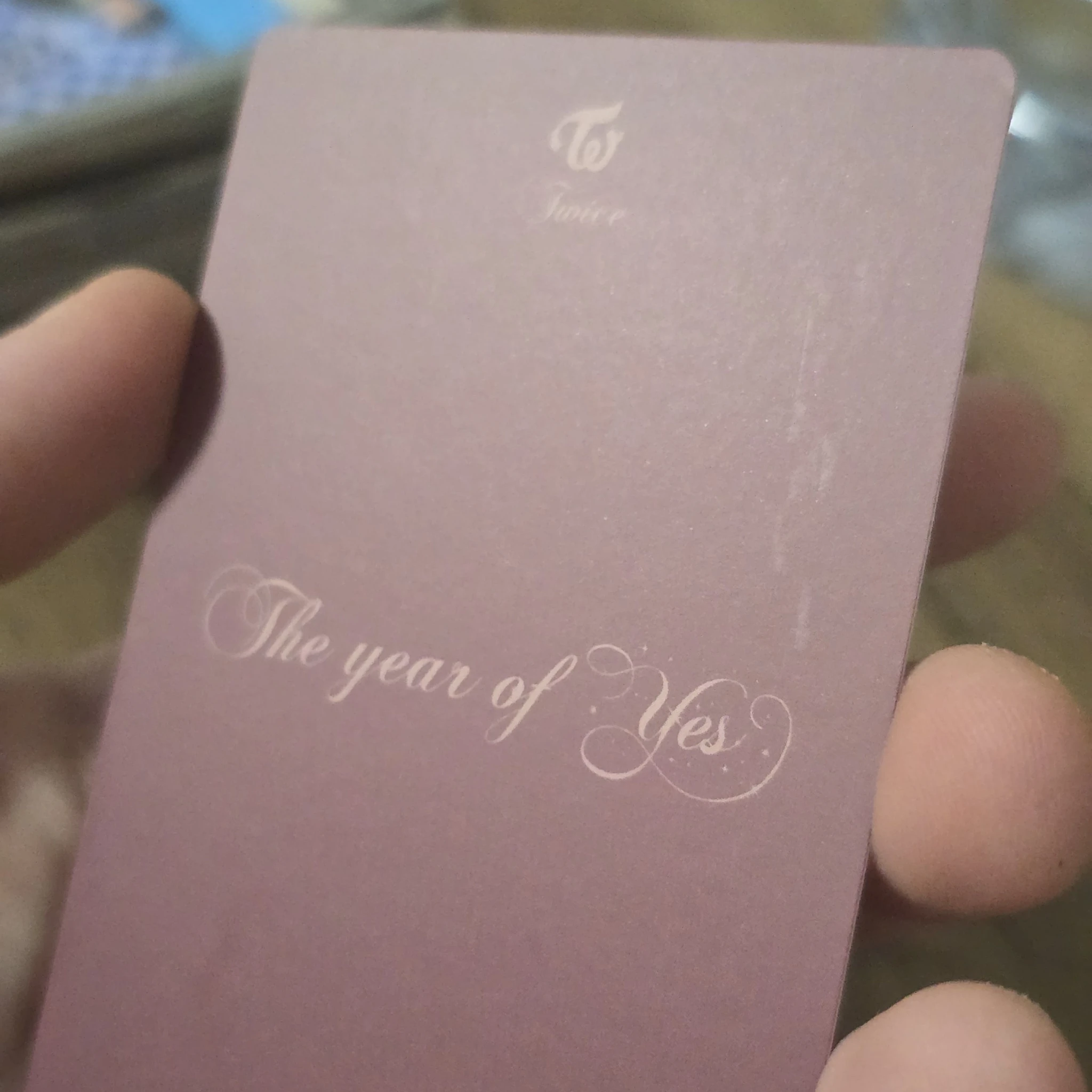 TWICE Nayeon TWICE - The Year of "Yes" Album pob (pre-order benefit) photocard set B version listing photo 4