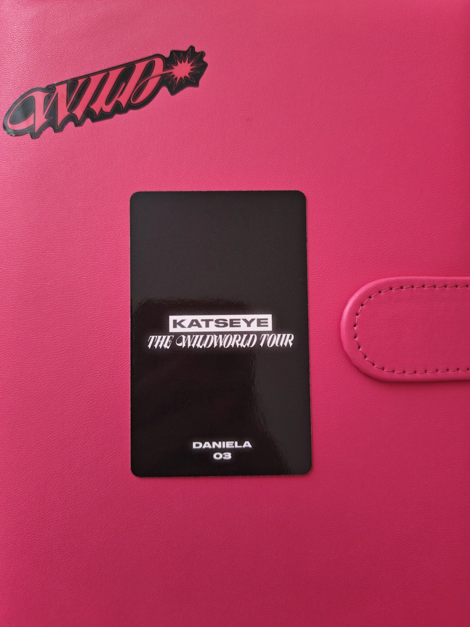 KATSEYE Daniela KATSEYE - Daniela - THE WILDWORLD TOUR Event merch photocard mini photocard version 3 listing photo 4