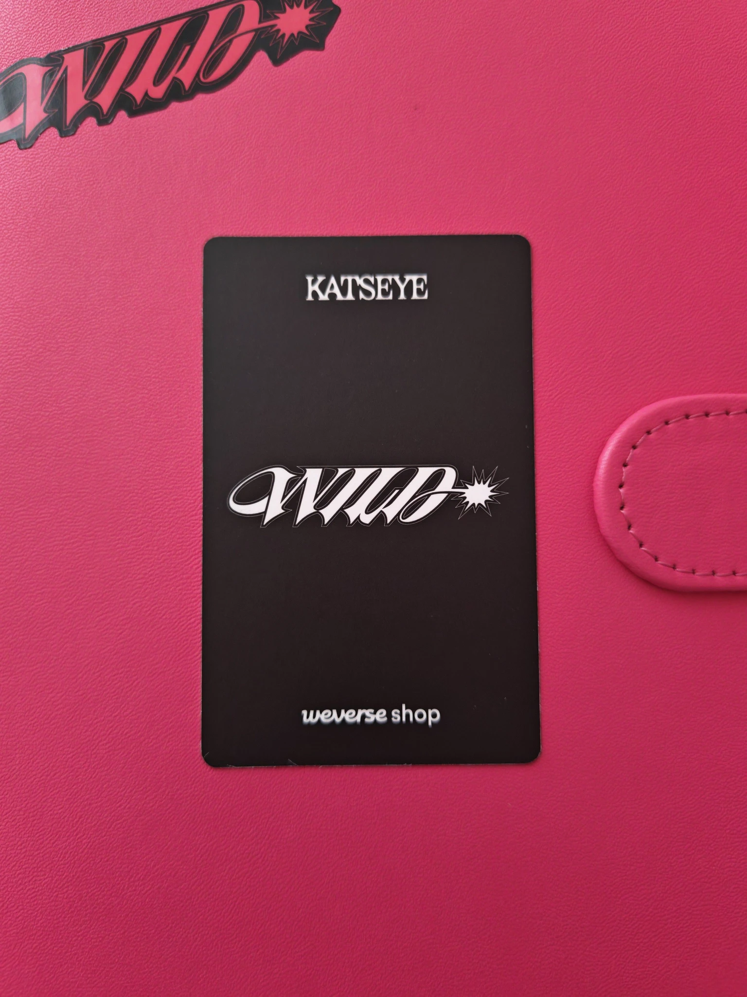 KATSEYE Daniela KATSEYE - Daniela - WILD Album soundwave pob (pre-order benefit) round 2 weverse global shop (wvg) listing photo 4