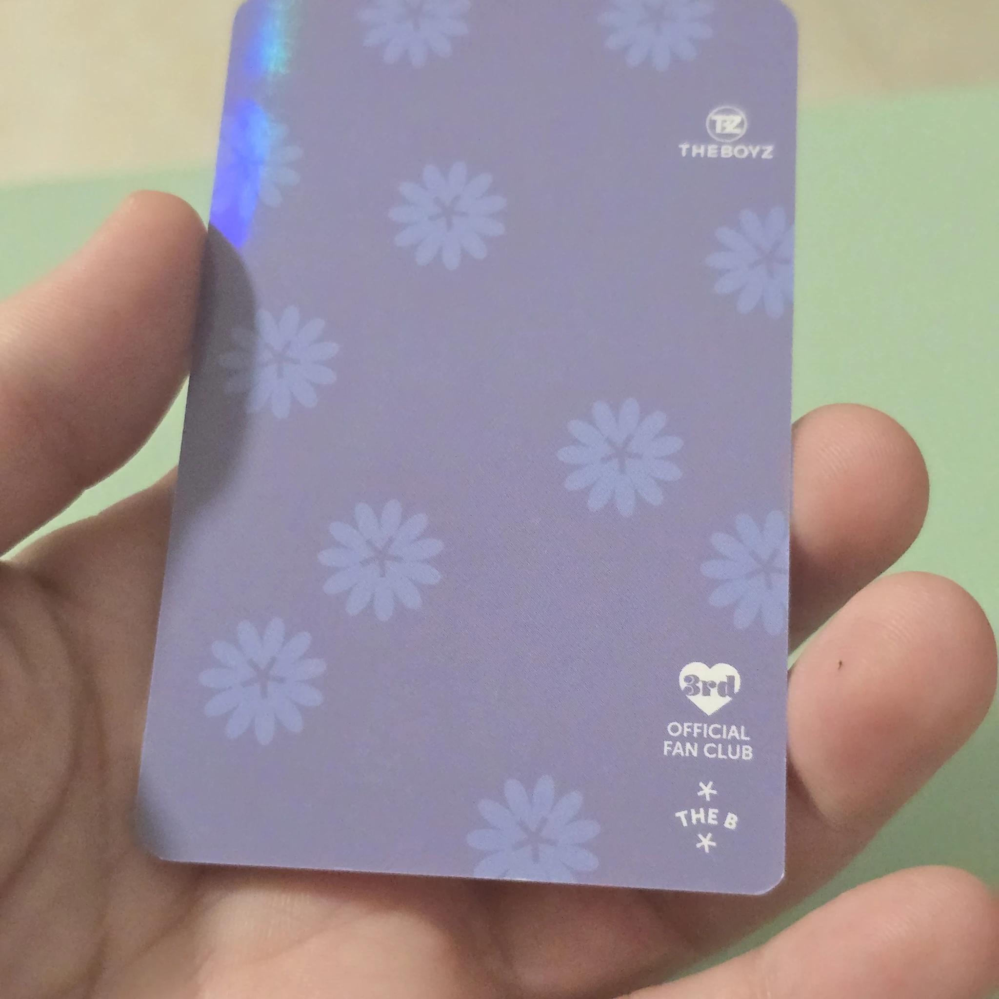 THE BOYZ Sunwoo THE BOYZ - Sunwoo - 3rd Official Fan Club Other holographic (hologram) fanclub version special kit listing photo 4