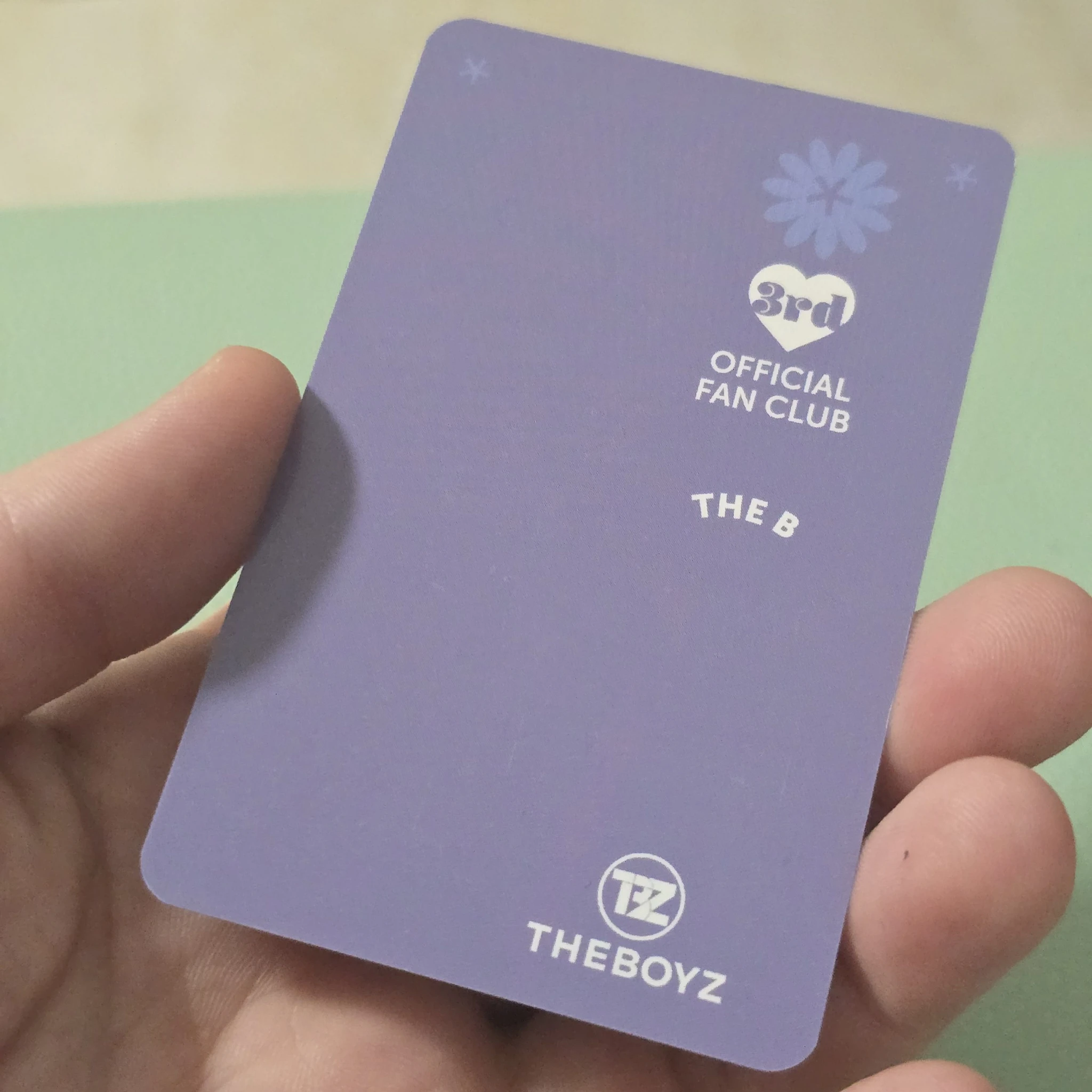 THE BOYZ Sunwoo THE BOYZ - Sunwoo - 3rd Official Fan Club Other holographic (hologram) fanclub version listing photo 4