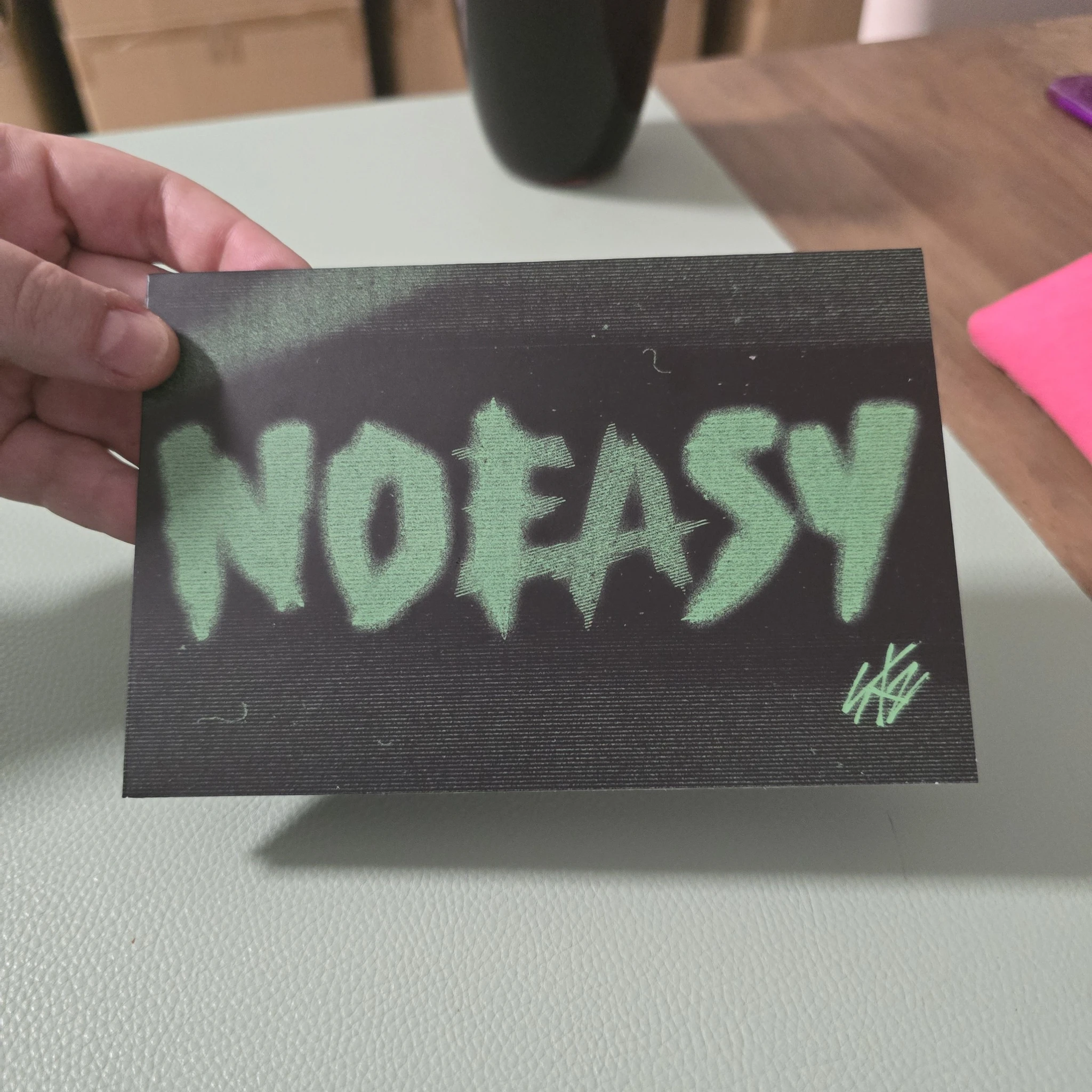 Stray Kids Lee Know Stray Kids - Lee Know - NoEasy Album album inclusion limited edition pop-up card listing photo 4