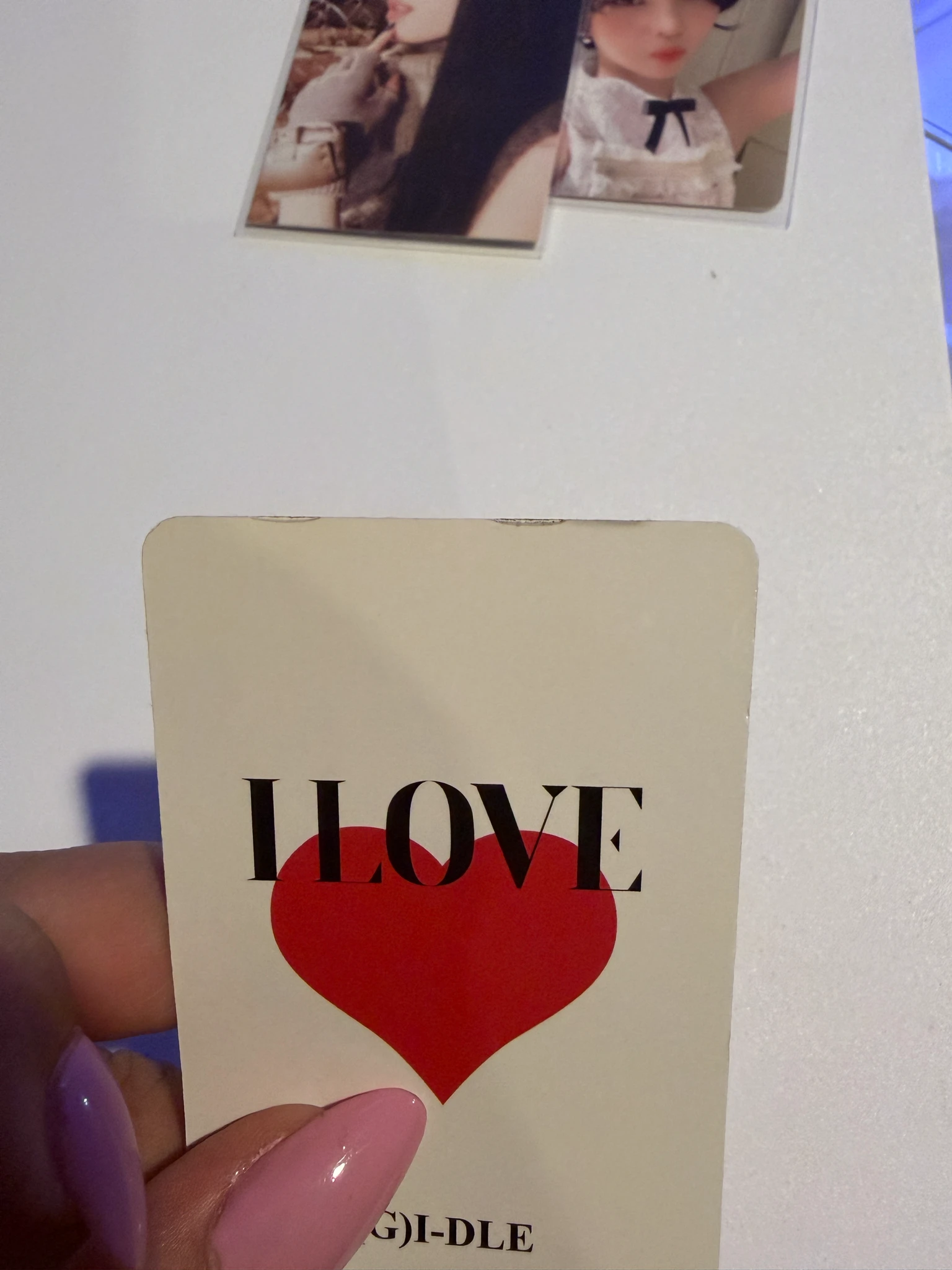 i-dle Soyeon (G)I-DLE - Miyeon - I Love Album kpopmerch pre-order benefit (pob) listing photo 4