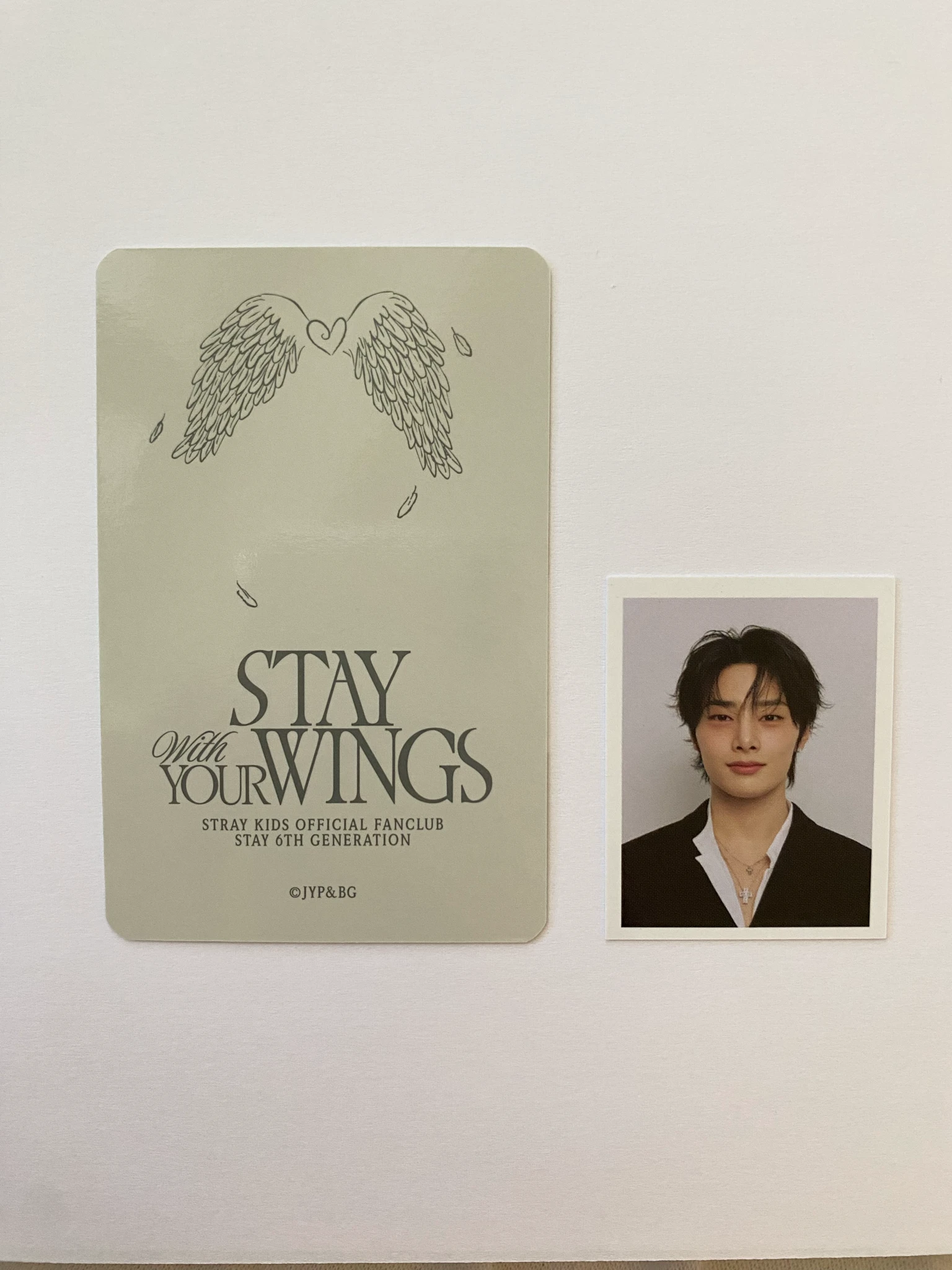 Stray Kids I.N Stray Kids - I.N - STAY With Your Wings-6th Fanclub Other photocard set listing photo 4