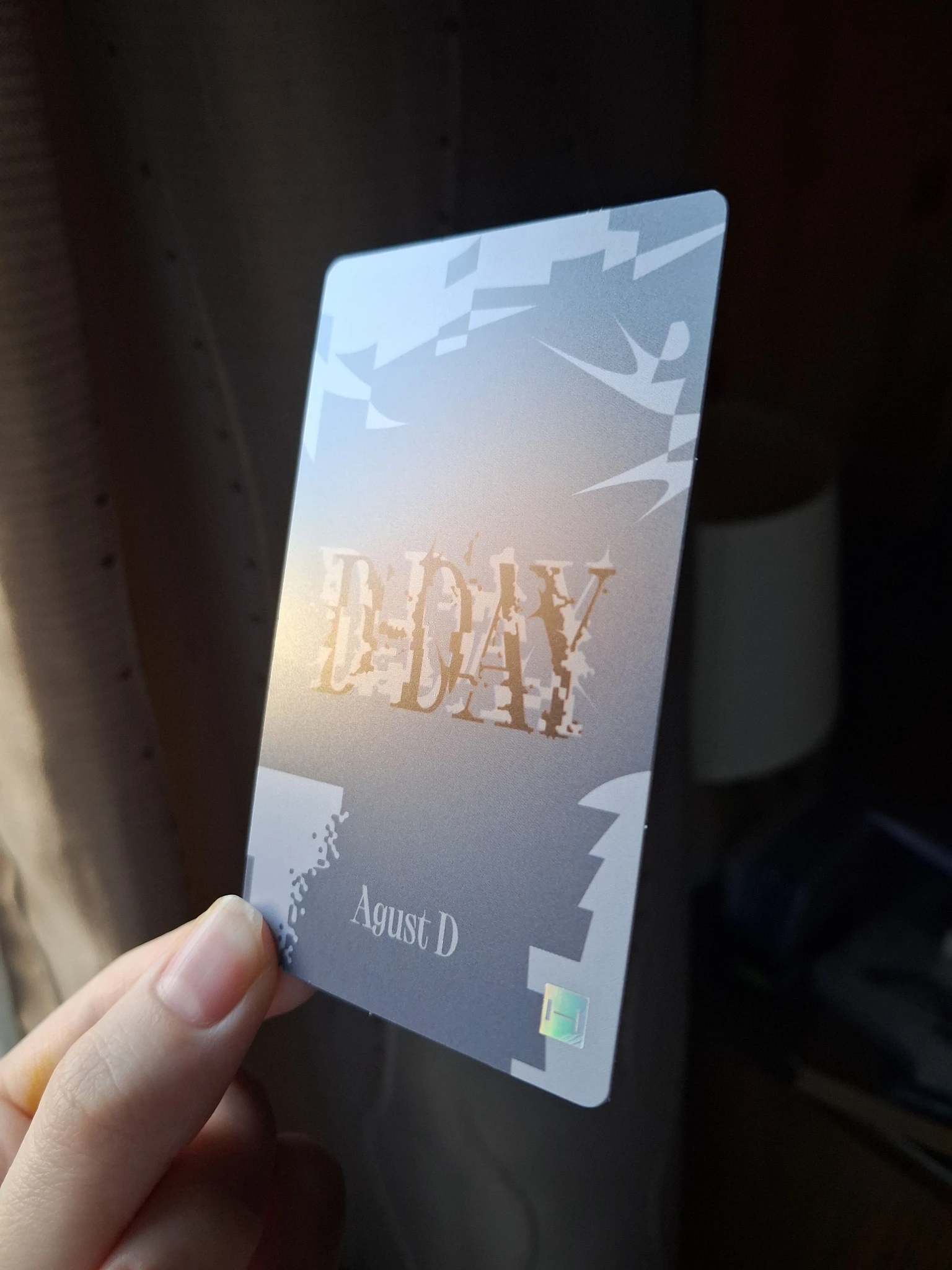 BTS SUGA BTS - SUGA - D-DAY Album lucky draw powerstation listing photo 4