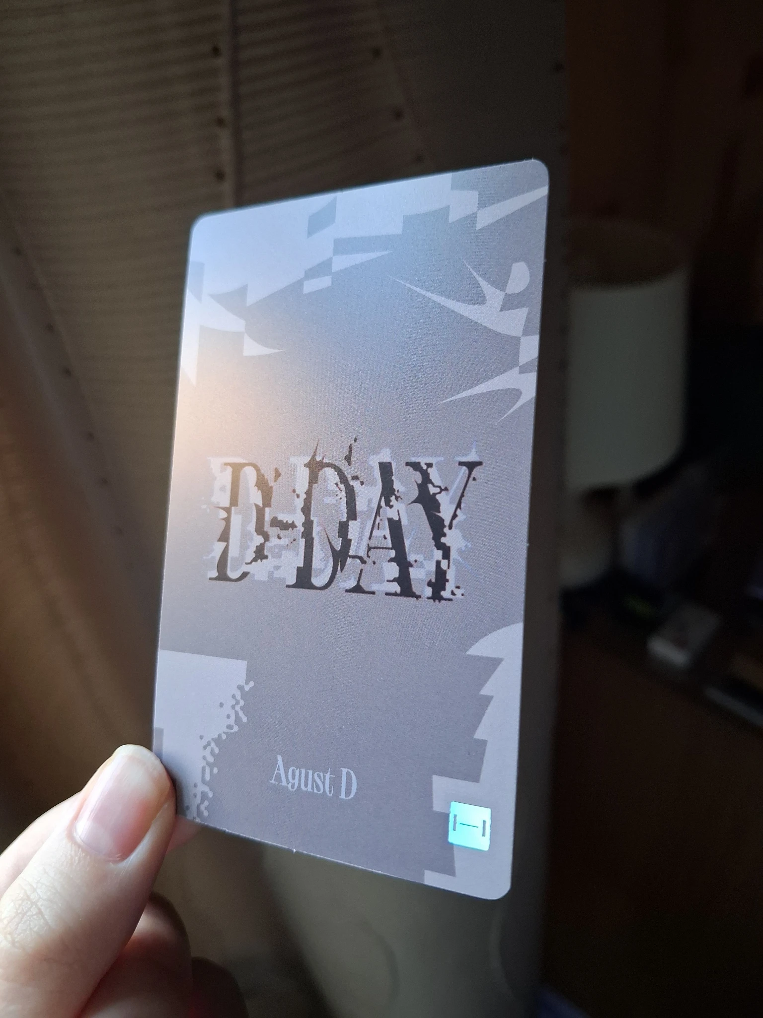 BTS SUGA BTS - SUGA - D-DAY Album lucky draw soundwave listing photo 4