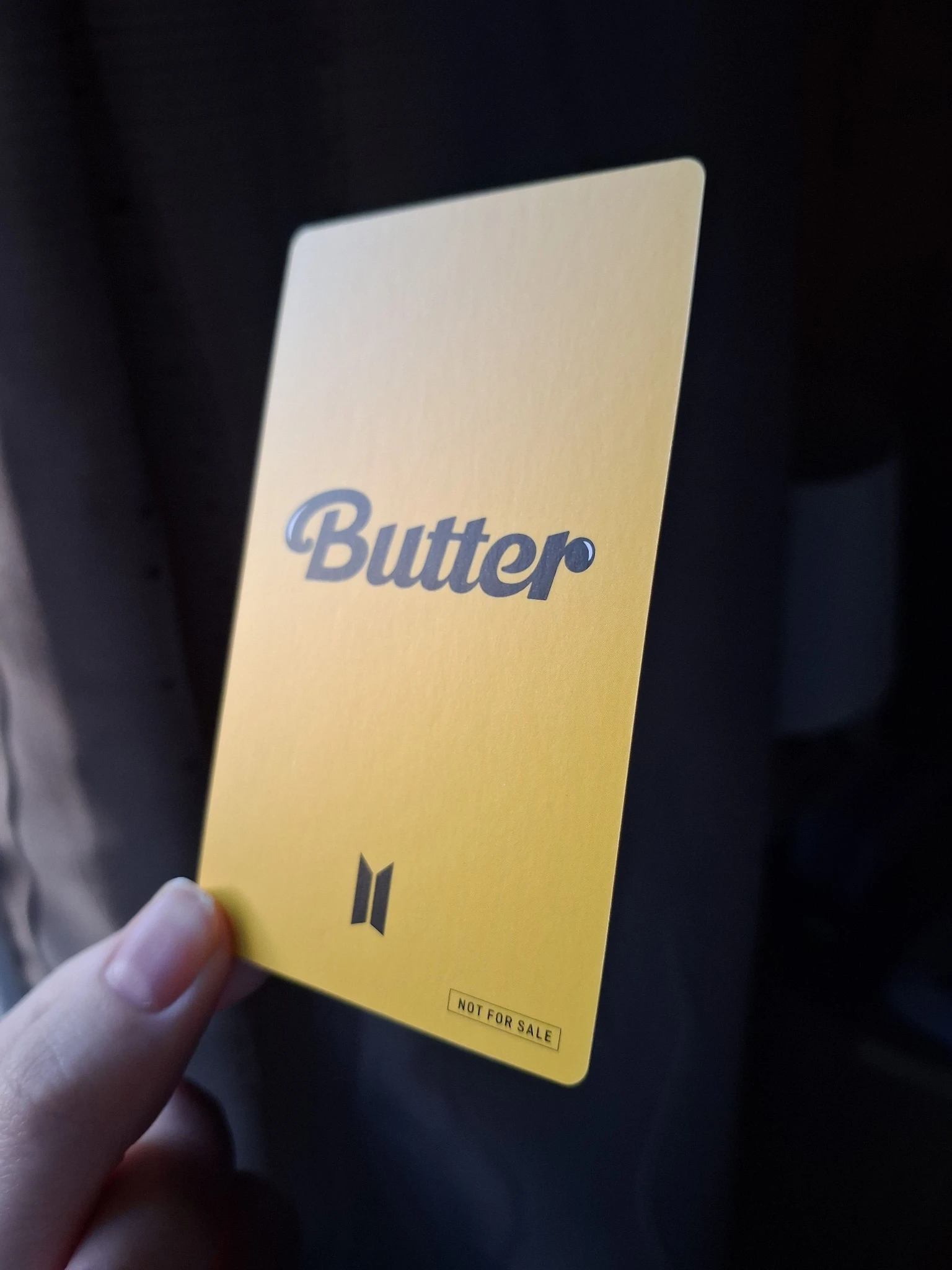 BTS Jungkook BTS - Jungkook - Butter Album universal music store pre-order benefit sticker listing photo 4