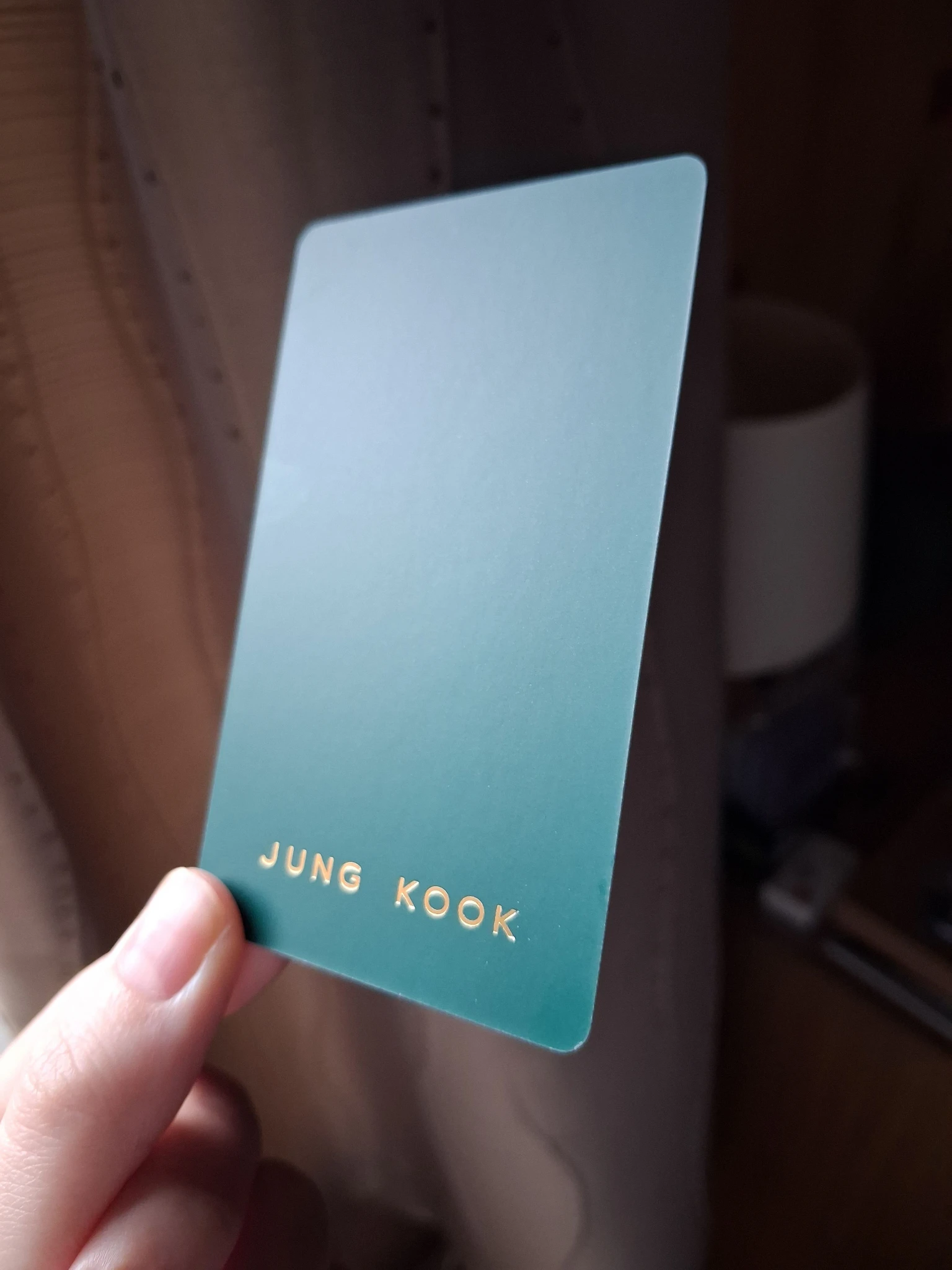 BTS Jungkook BTS - Jungkook - Golden Album pre-order benefit jpfc hologram listing photo 4