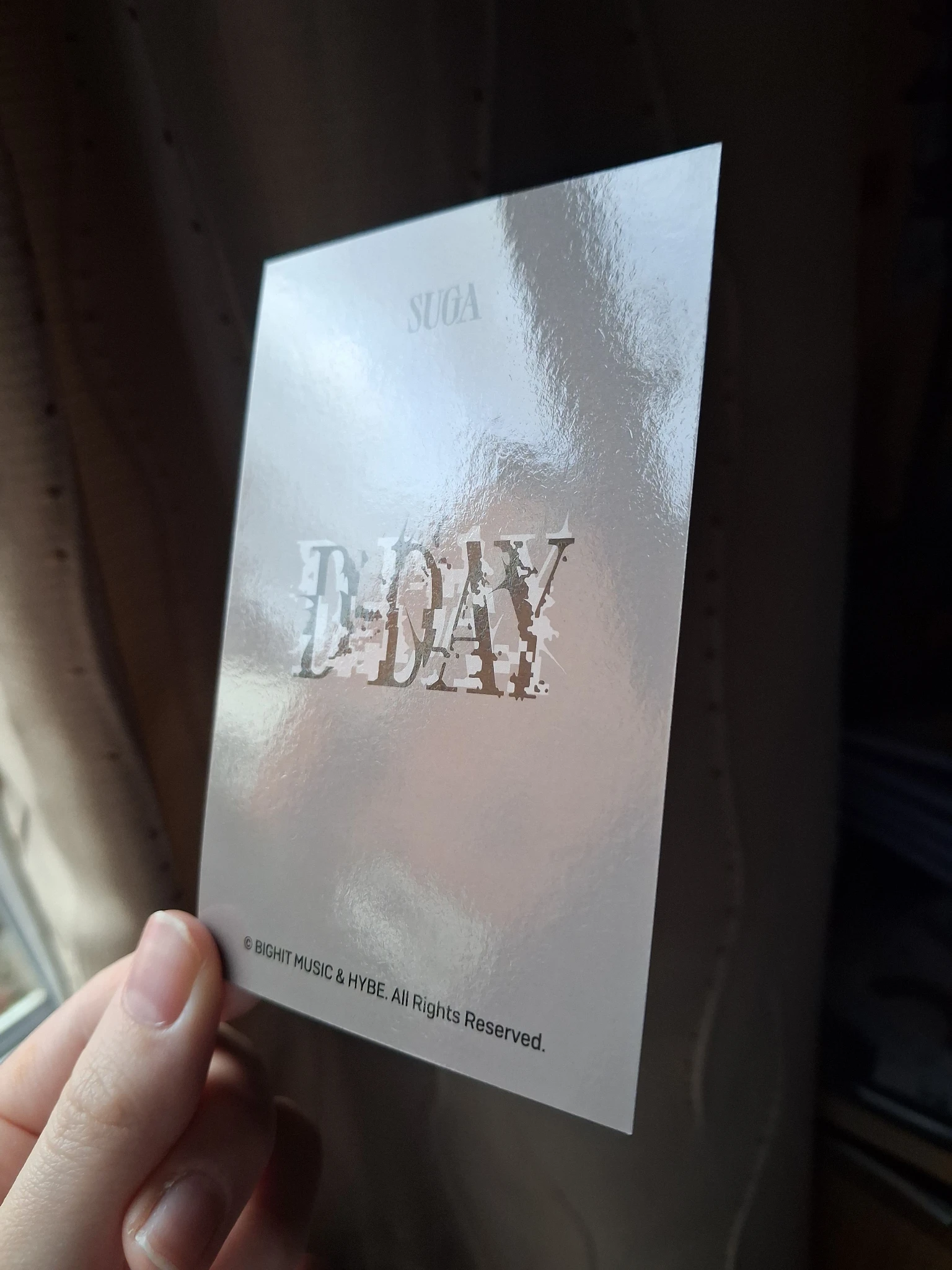 BTS SUGA BTS - SUGA - D-DAY Tour Event merch pc listing photo 4