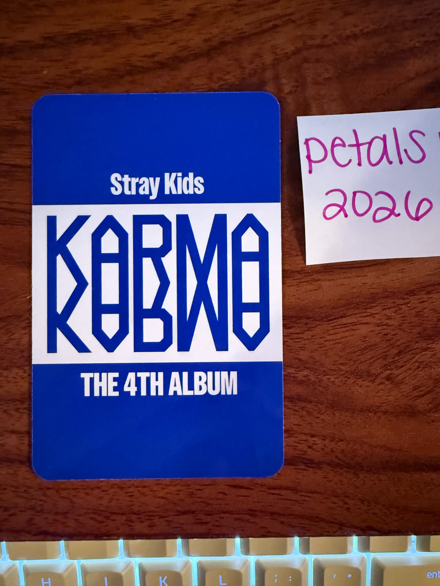 Stray Kids Hyunjin Stray Kids - Hyunjin - KARMA Album album photocard accordion version listing photo 4