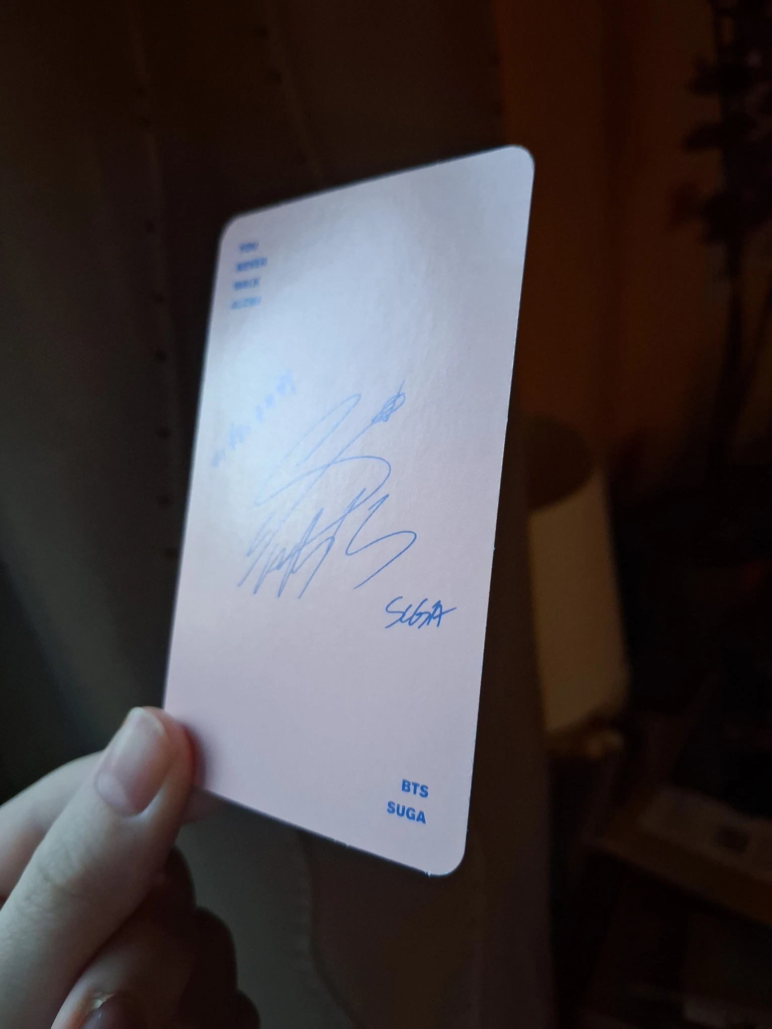 BTS SUGA BTS - SUGA - You Never Walk Alone Album album photocard listing photo 4