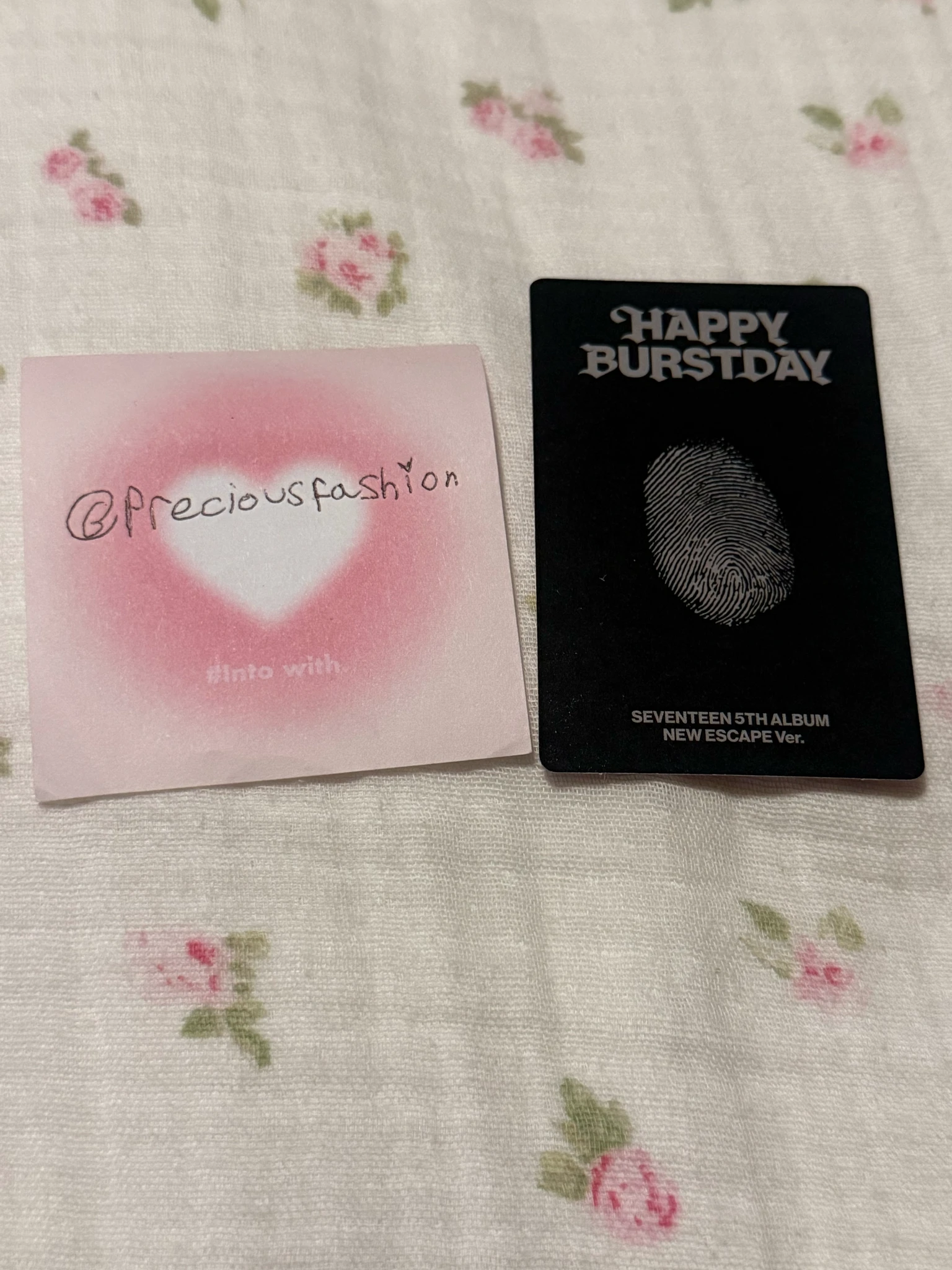 SEVENTEEN Dino SEVENTEEN - Dino - HAPPY BURSTDAY Album new escape version album photocard listing photo 4