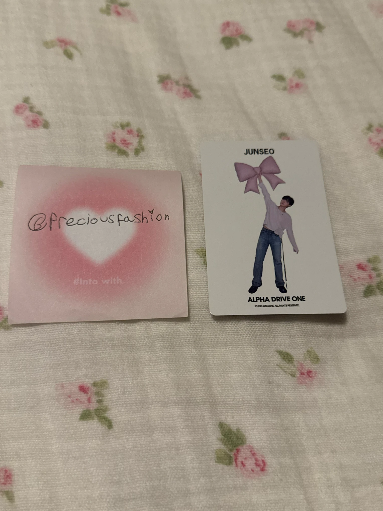 ALPHA DRIVE ONE Junseo ALPHA DRIVE ONE - Junseo - Global Fanclub 1st Special Gift Package Other photocard set listing photo 4