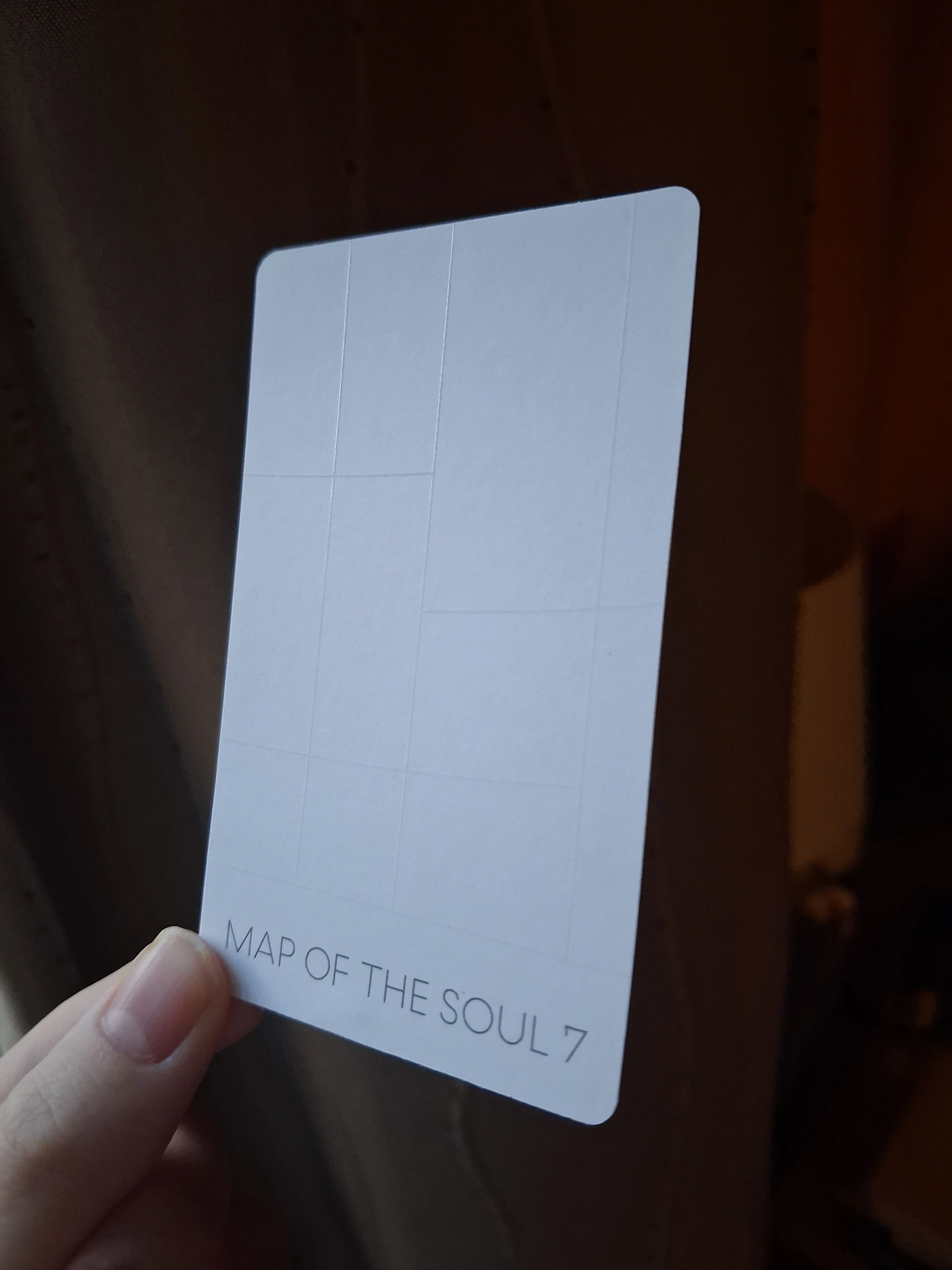 BTS Jimin BTS - Jimin - Map of the Soul: 7 Album album photocard ver. 1 listing photo 4