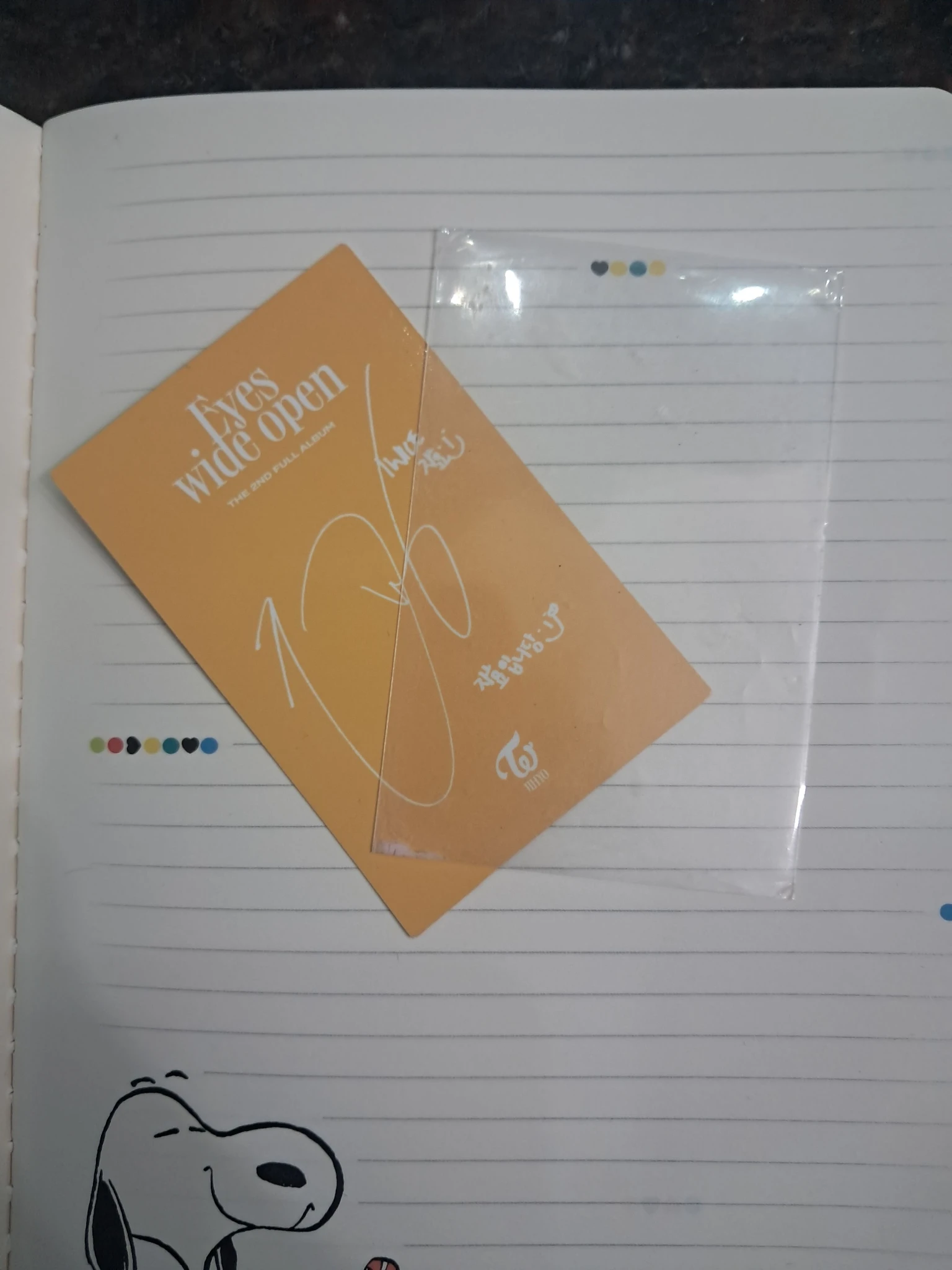 TWICE Jihyo TWICE-Jihyo-Album-eyes wide open listing photo 4