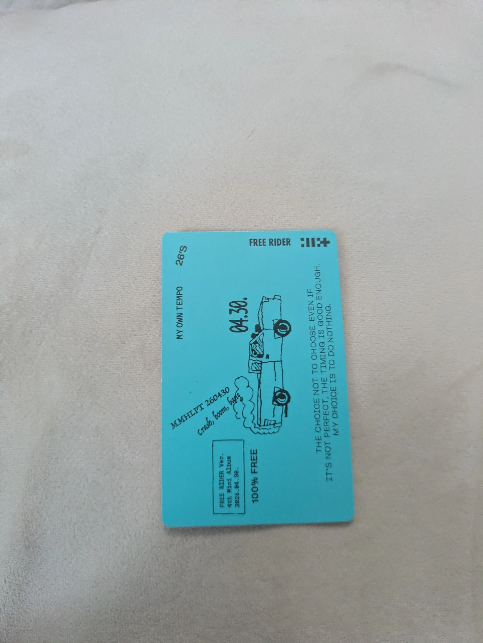 ILLIT Minju ILLIT - Minju - MAMIHLAPINATAPAI Album album photocard listing photo 4