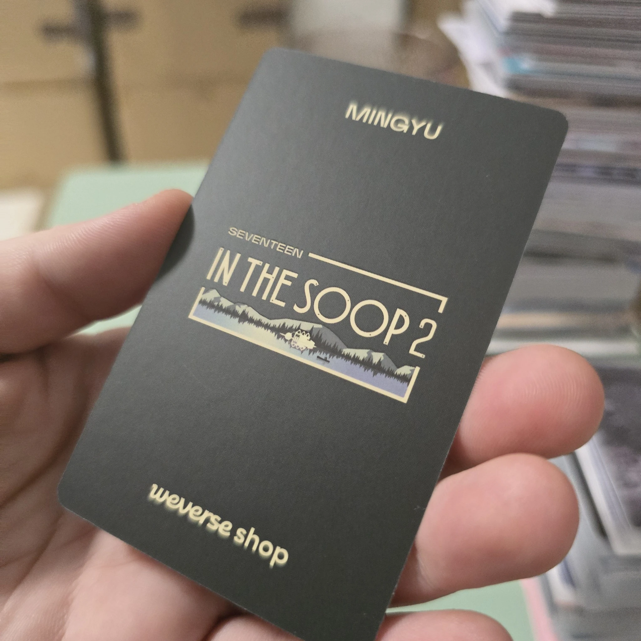 SEVENTEEN Mingyu SEVENTEEN - Mingyu - IN THE SOOP SEASON 2 Other special gift weverse global shop (wvg) listing photo 4