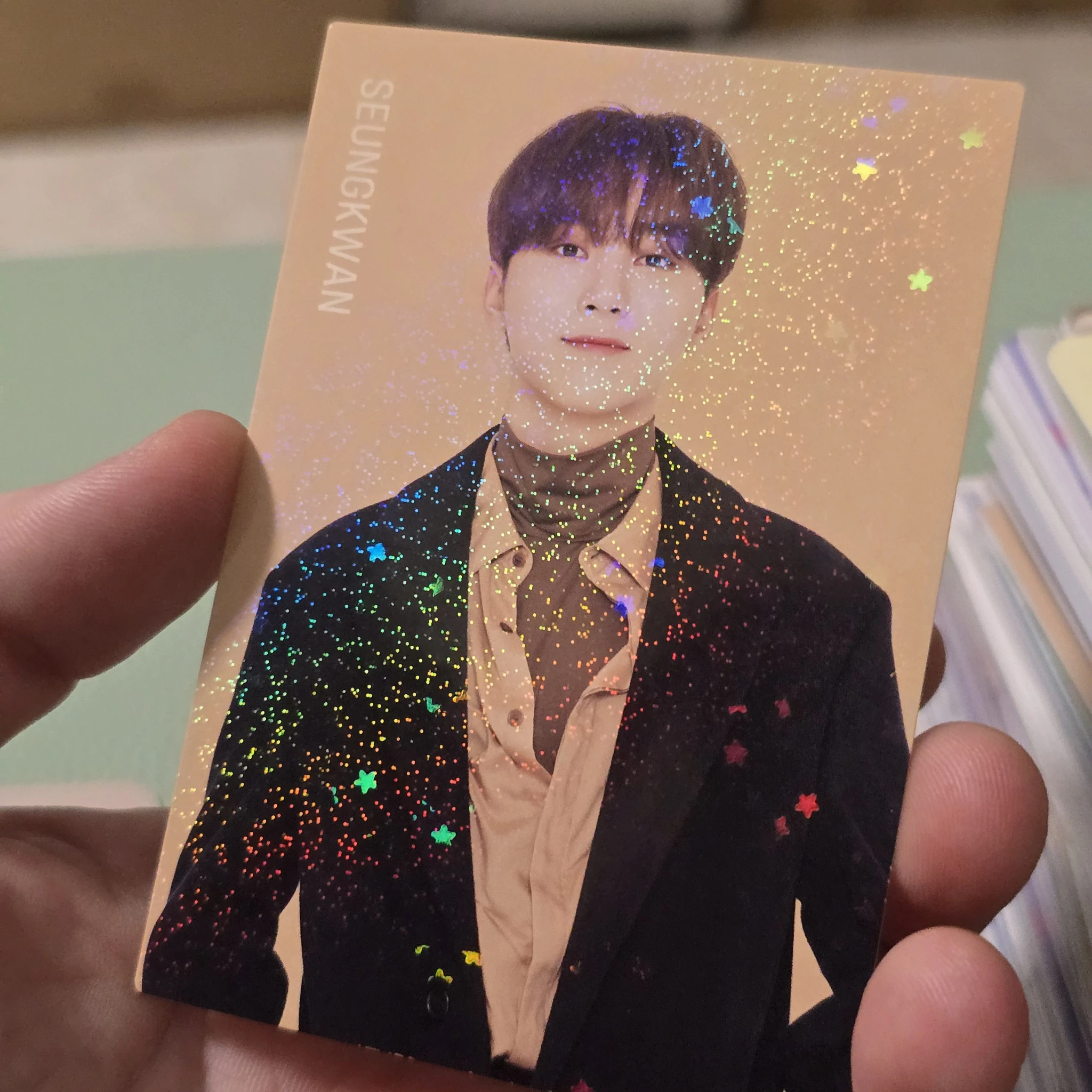 SEVENTEEN Seungkwan SEVENTEEN - Seungkwan - 2020 Winter Goods Merchandise Other japan trading card merch photocard holographic (hologram) listing photo 4