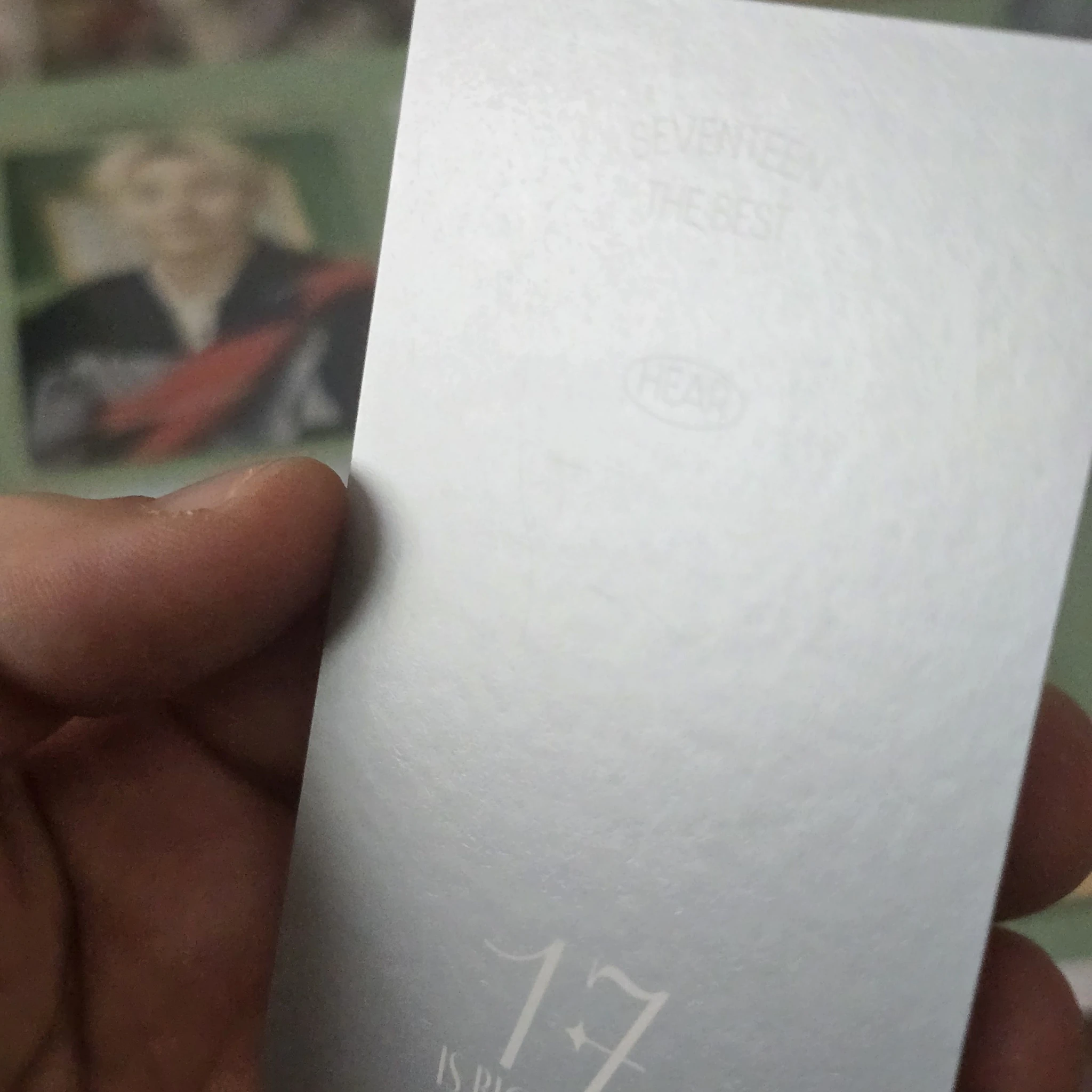 SEVENTEEN Dino SEVENTEEN - Dino - 17 IS RIGHT HERE Album hear version listing photo 4