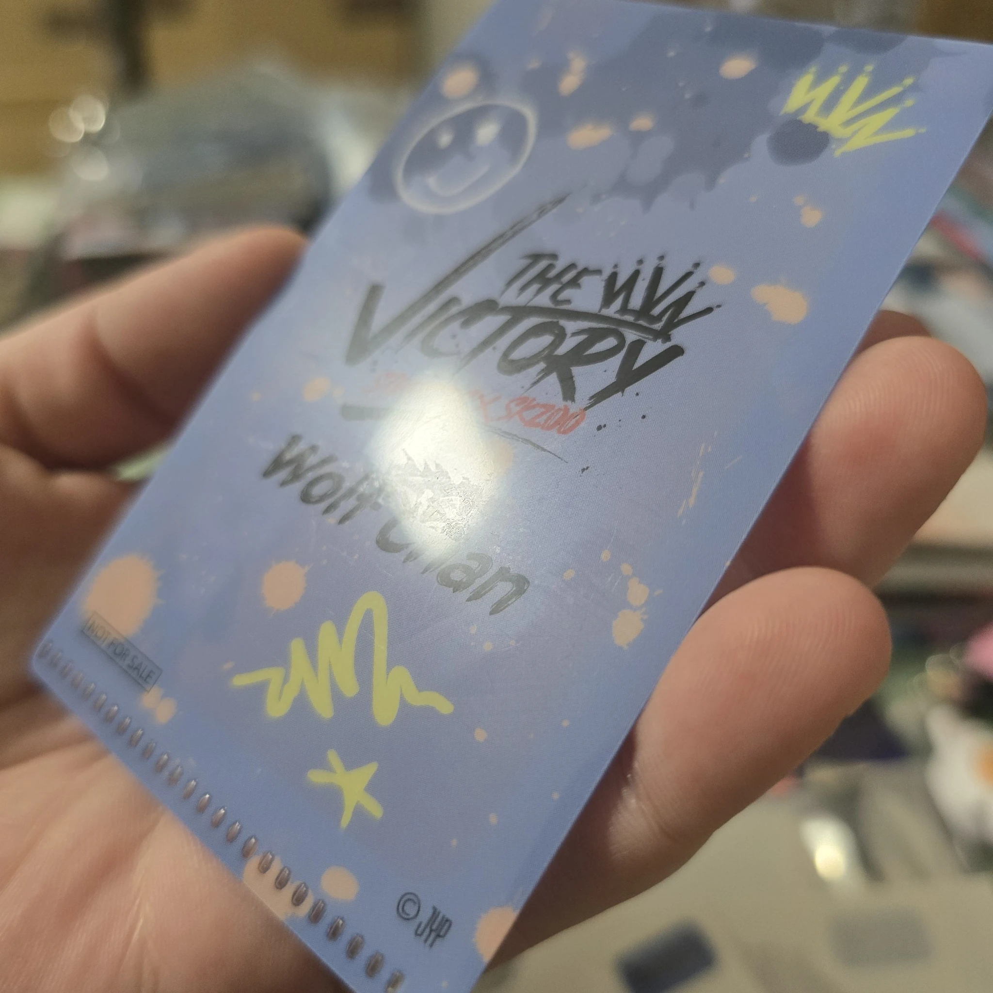 Stray Kids Bang Chan Stray Kids - Bang Chan - The Victory Pop-Up Store Event L holder advance reservation benefit supplemental transparent/translucent pop-up cafe event listing photo 4