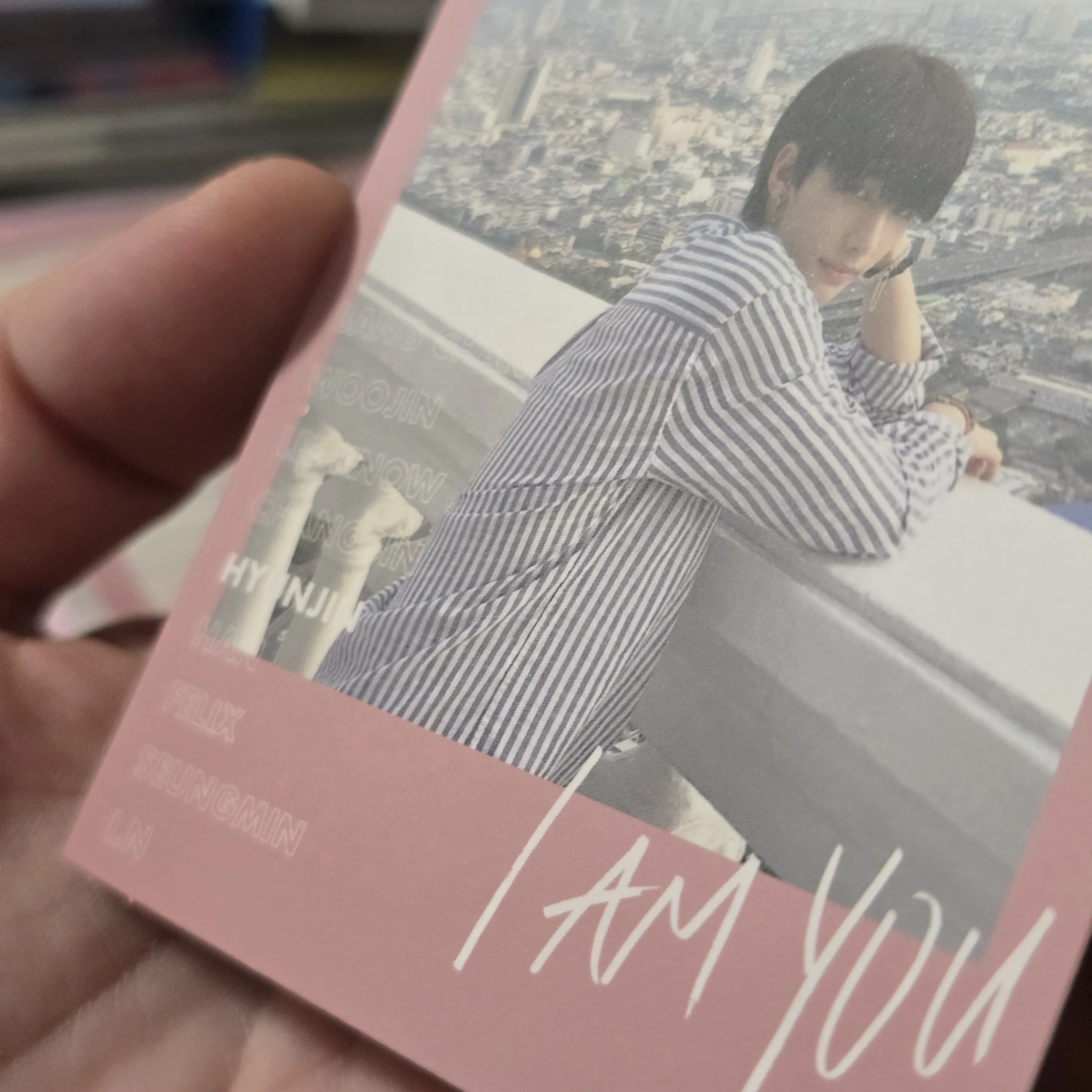 Stray Kids Hyunjin Stray Kids - Hyunjin - I am YOU Album polaroid non-standard size A version standard version qr card album inclusion listing photo 4