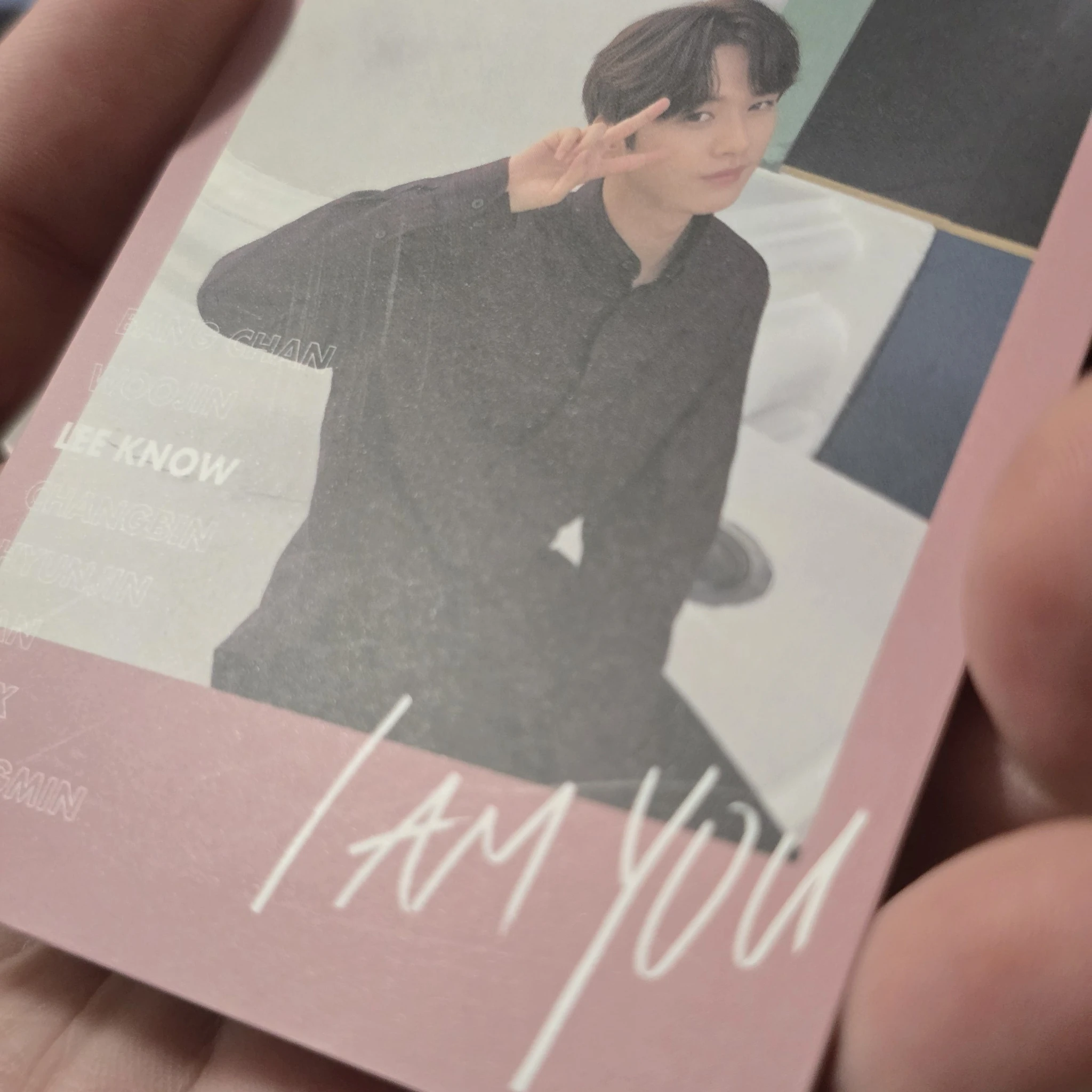 Stray Kids Lee Know Stray Kids - Lee Know - I am YOU Album polaroid non-standard size A version standard version qr card album inclusion listing photo 4