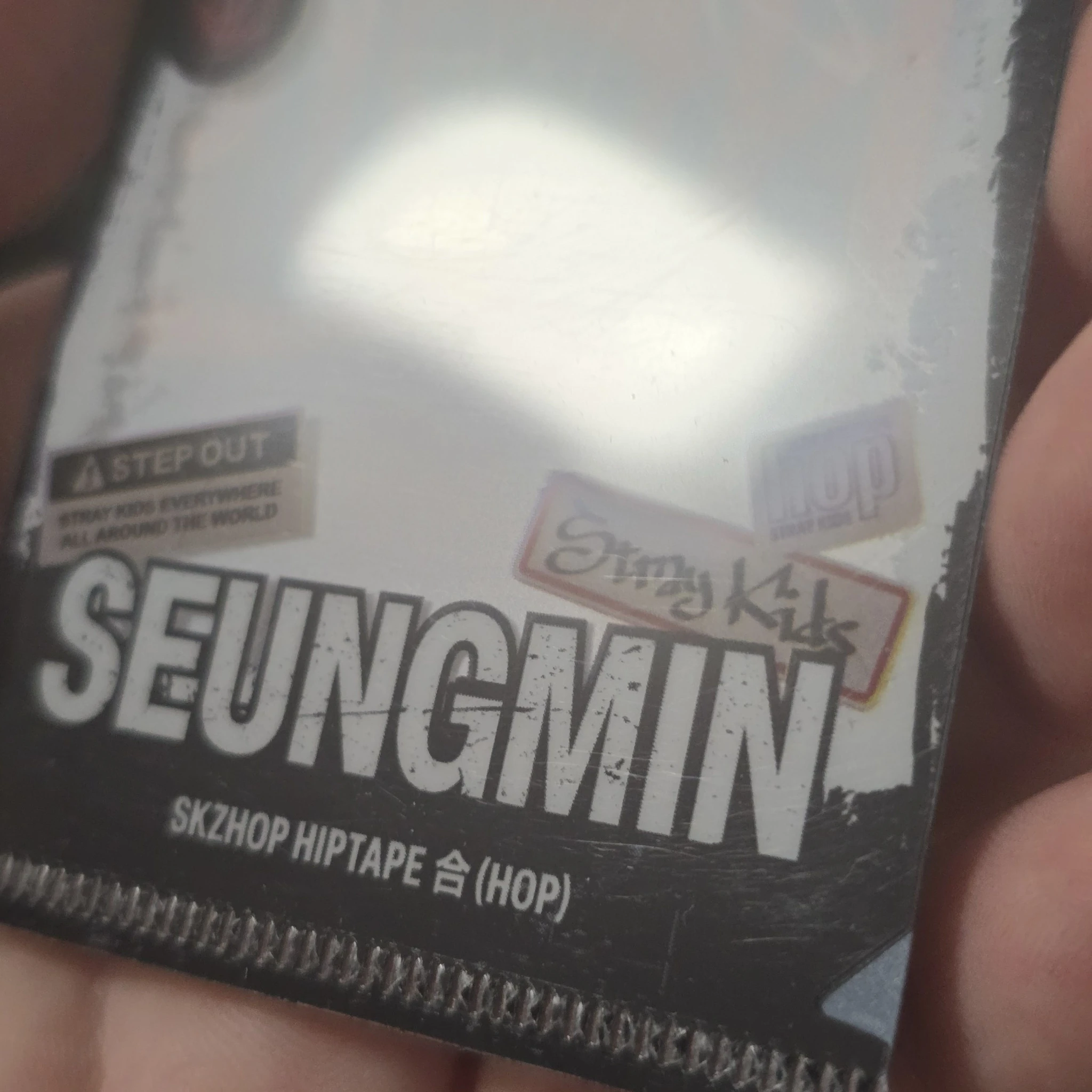 Stray Kids Seungmin Stray Kids - Seungmin - HOP Album L holder nemoz shop pob (pre-order benefit) translucent listing photo 4