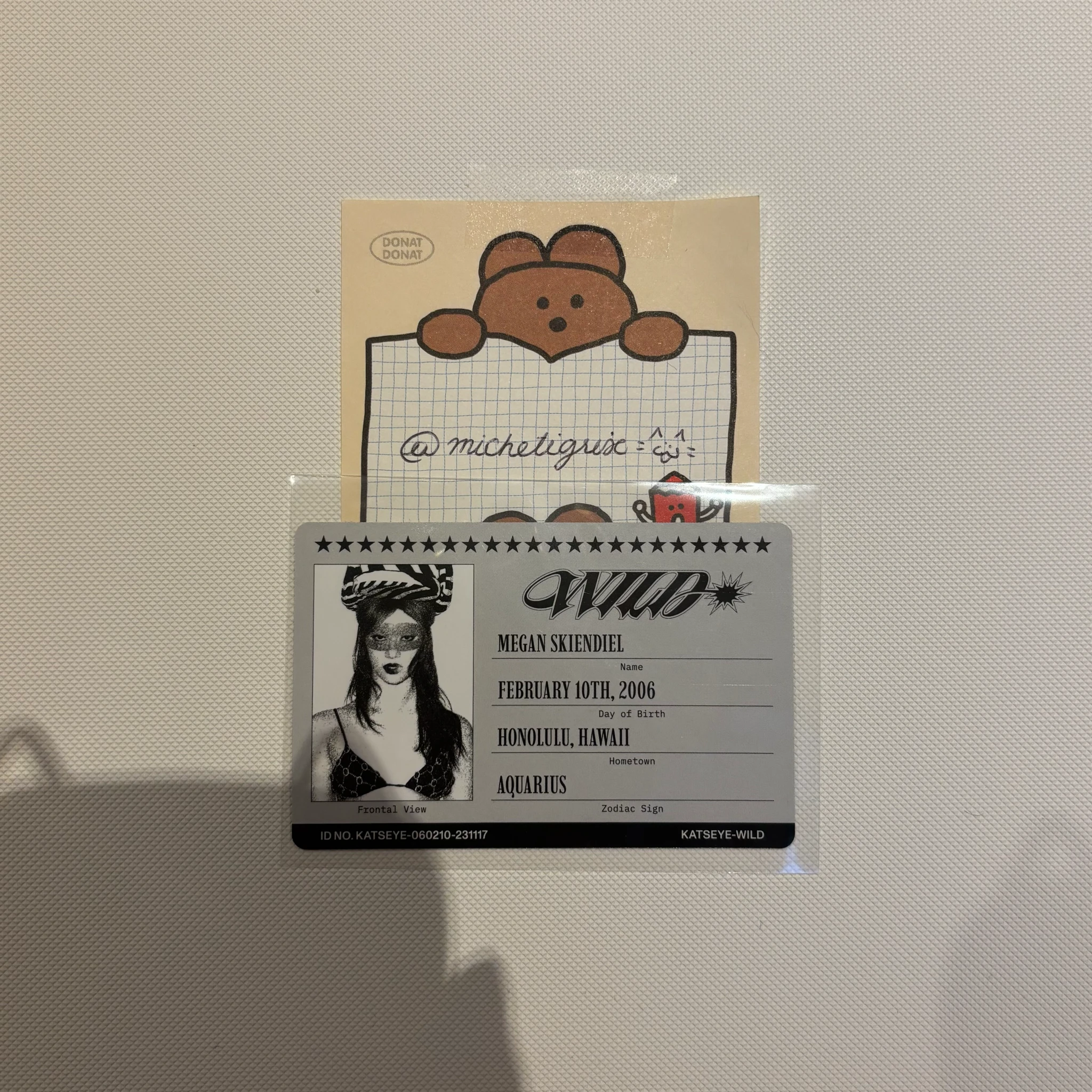 KATSEYE Megan KATSEYE - Megan - WILD Album album photocard member version version 2 listing photo 4
