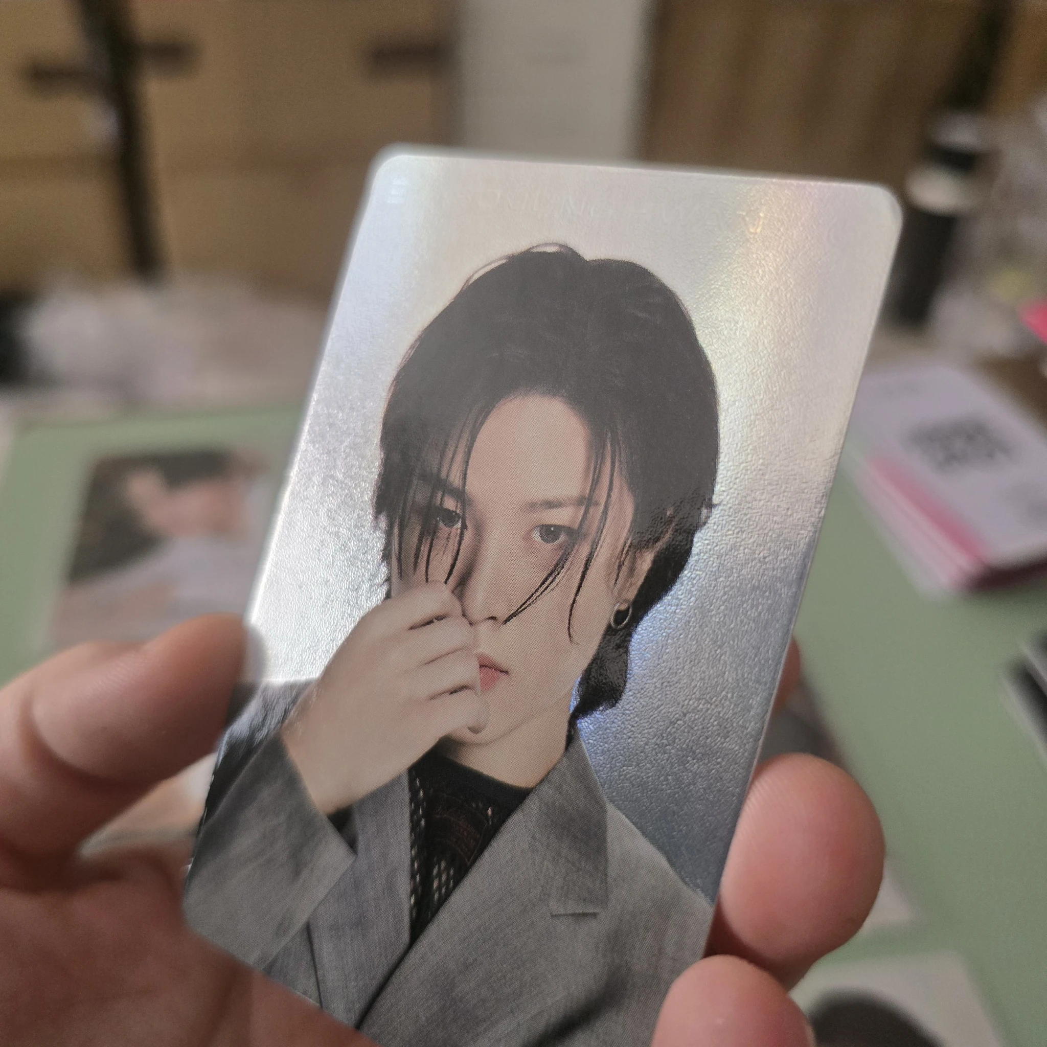 TREASURE So Junghwan TREASURE - So Junghwan - REBOOT Album holographic (hologram) MD event pop-up D version trading pack listing photo 4